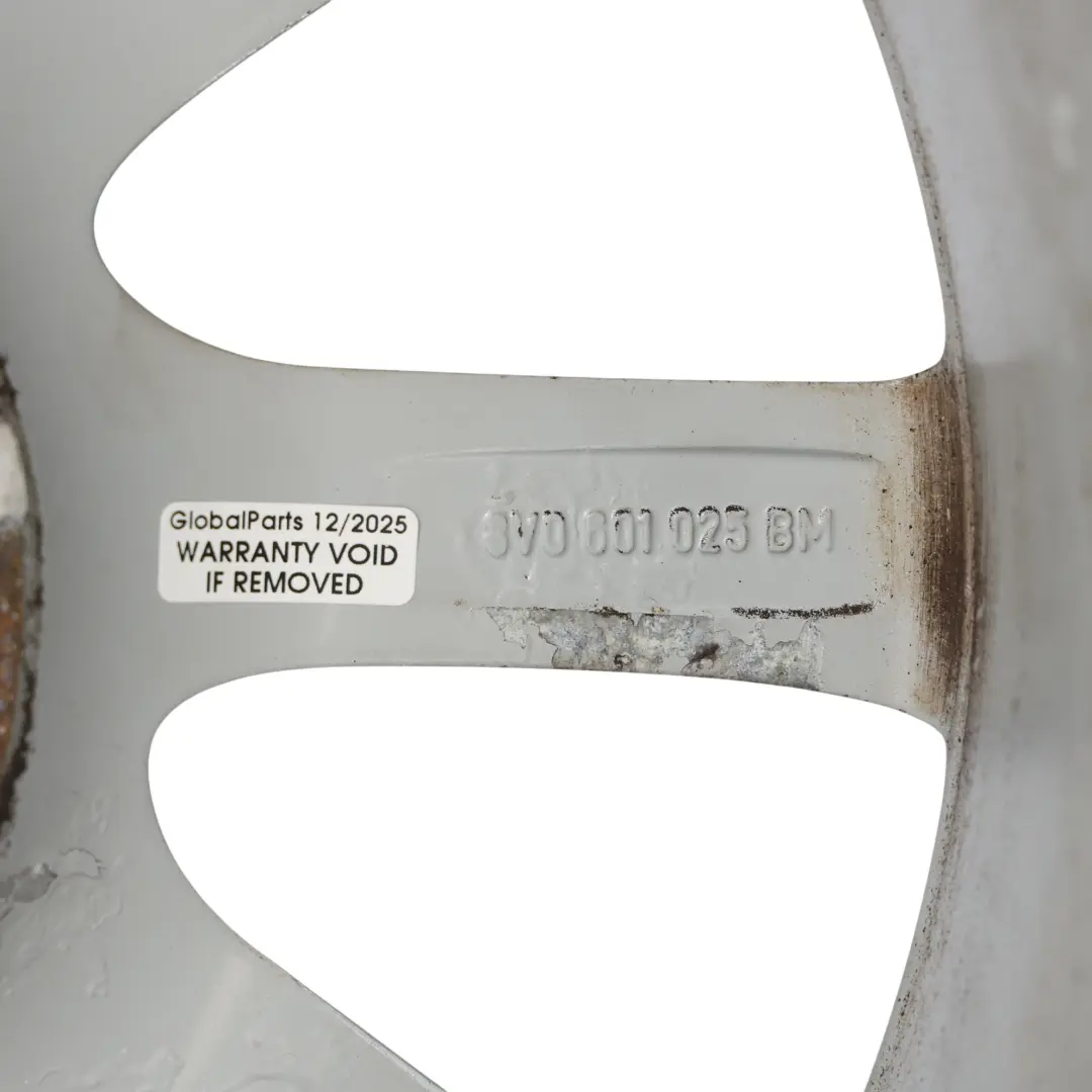 Audi A3 8V Wheel Rim Alloy Silver 16" 6.5J ET46 - SKU 8V0601025BM-1 - Part number 8V0601025BM