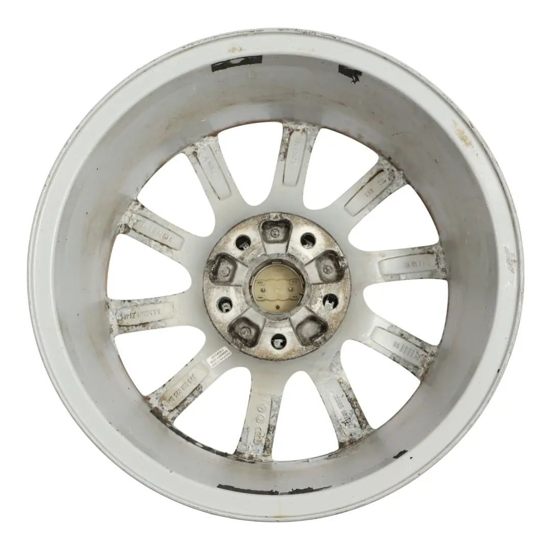 Audi A3 8V Srebrna Felga Aluminiowa 16" 6.5J ET46 8V0601025BM - SKU 8V0601025BM-2 - Numer Części 8V0601025BM-2