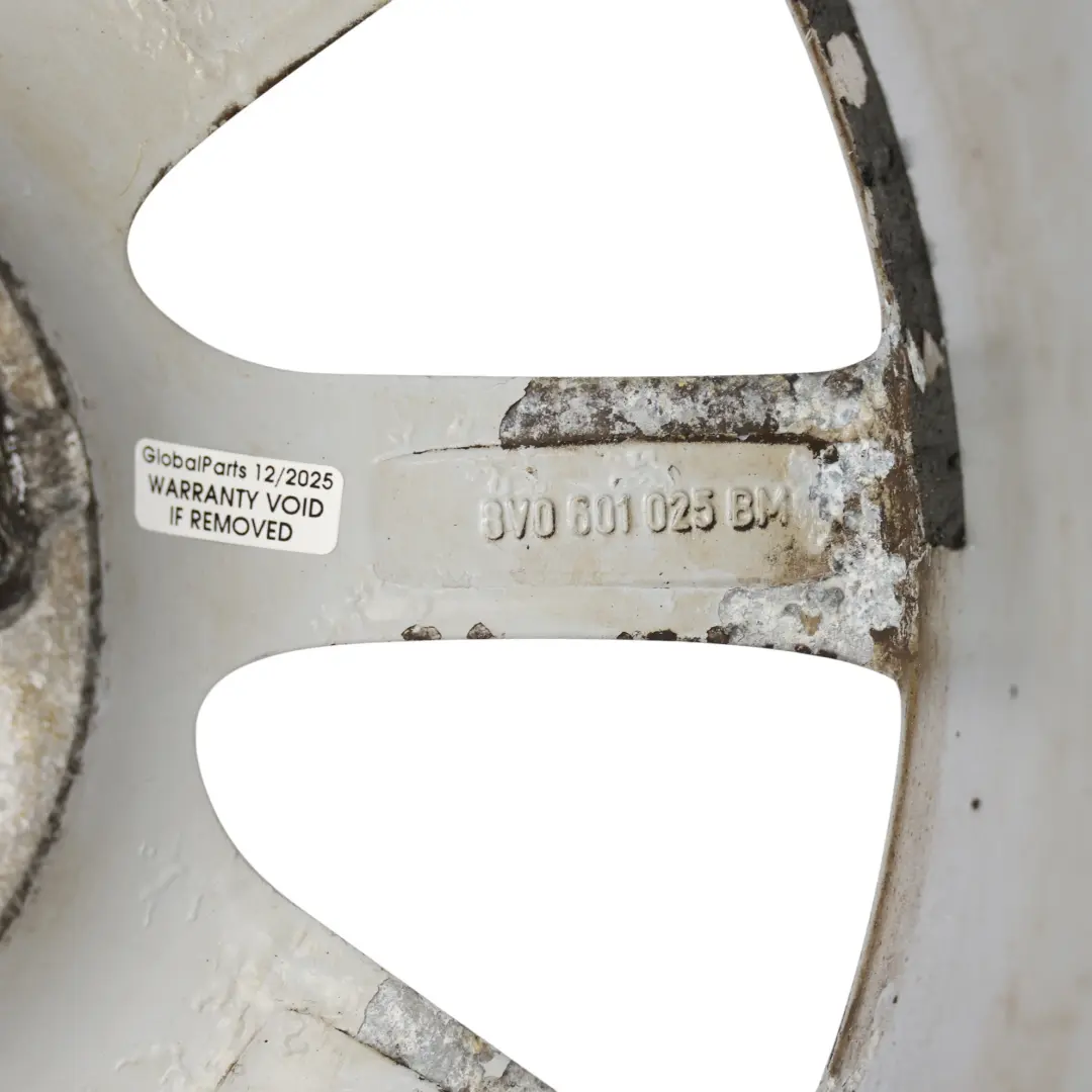 Audi A3 8V Silver Wheel Alloy Rim 16" 6.5J ET46 8V0601025BM - SKU 8V0601025BM-2 - Part number 8V0601025BM-2