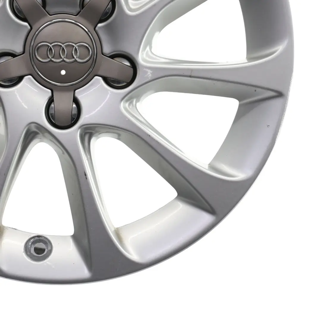 Audi A3 8V Srebrna Felga Aluminiowa 16" 6.5J ET46 8V0601025BM - SKU 8V0601025BM-2 - Numer Części 8V0601025BM-2