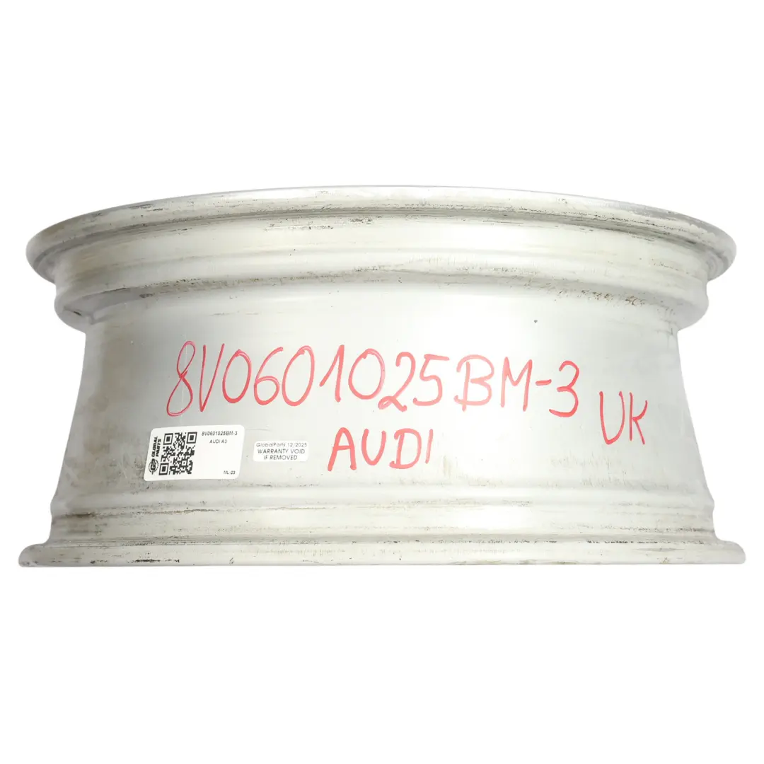 Audi A3 8V Silver Wheel Alloy Rim 16" 6.5J ET46 - SKU 8V0601025BM-3 - Part number 8V0601025BM