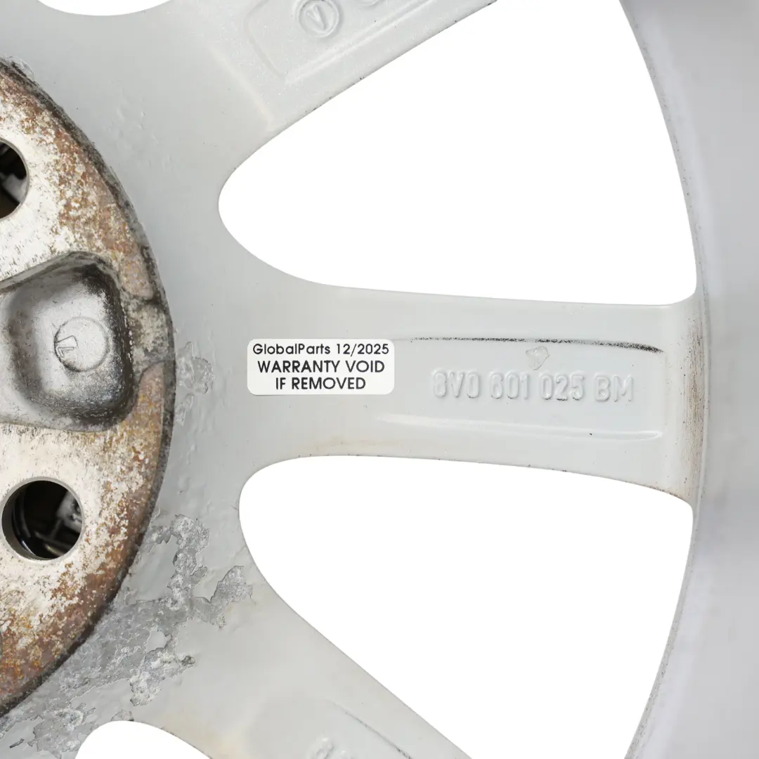 Audi A3 8V Silver Wheel Alloy Rim 16" 6.5J ET46 - SKU 8V0601025BM-3 - Part number 8V0601025BM