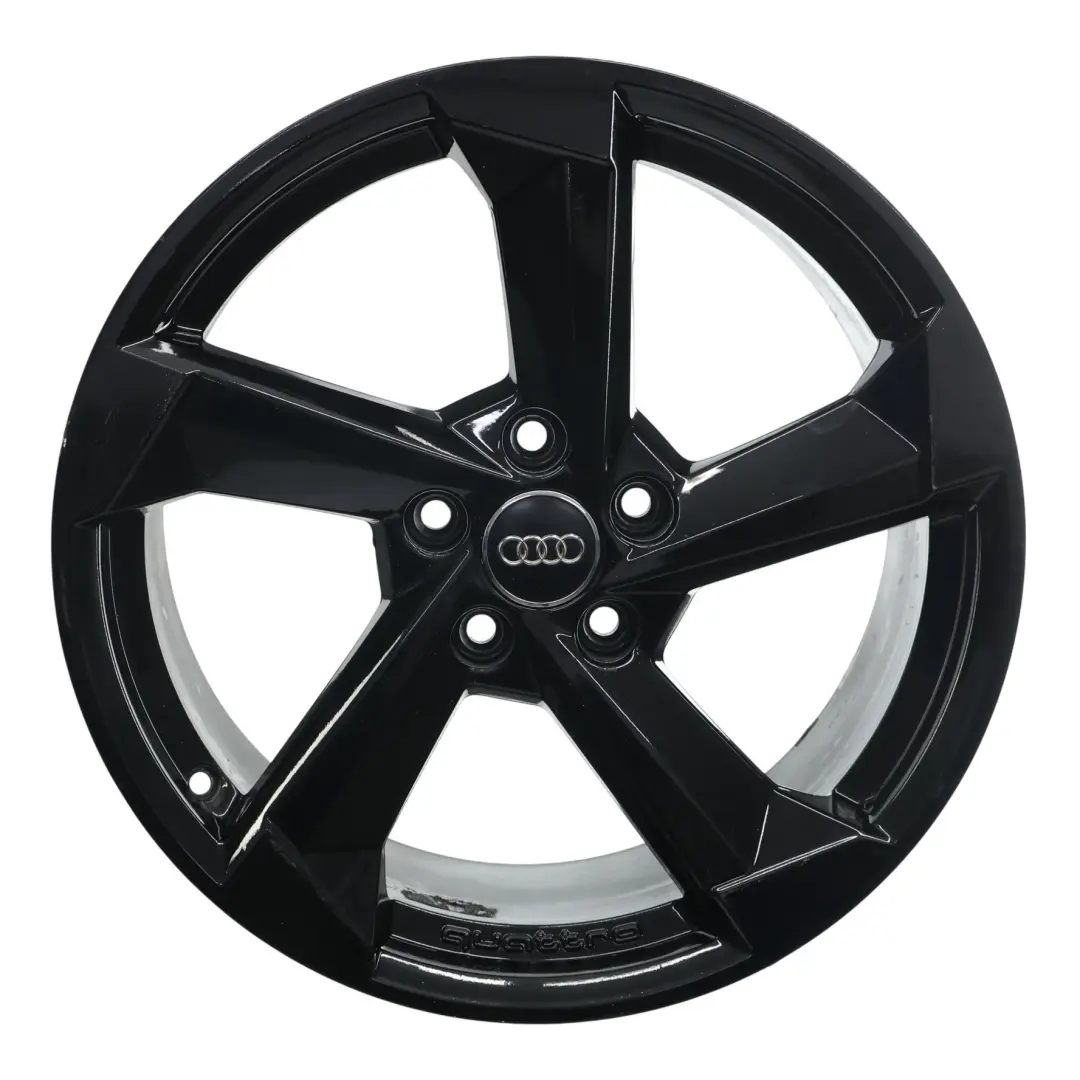 Audi A3 8V Jante Alliage Noir Turbine 18" 7,5J ET:51 - SKU 8V0601025DS-5 - Numéro de pièce 8V0601025DS