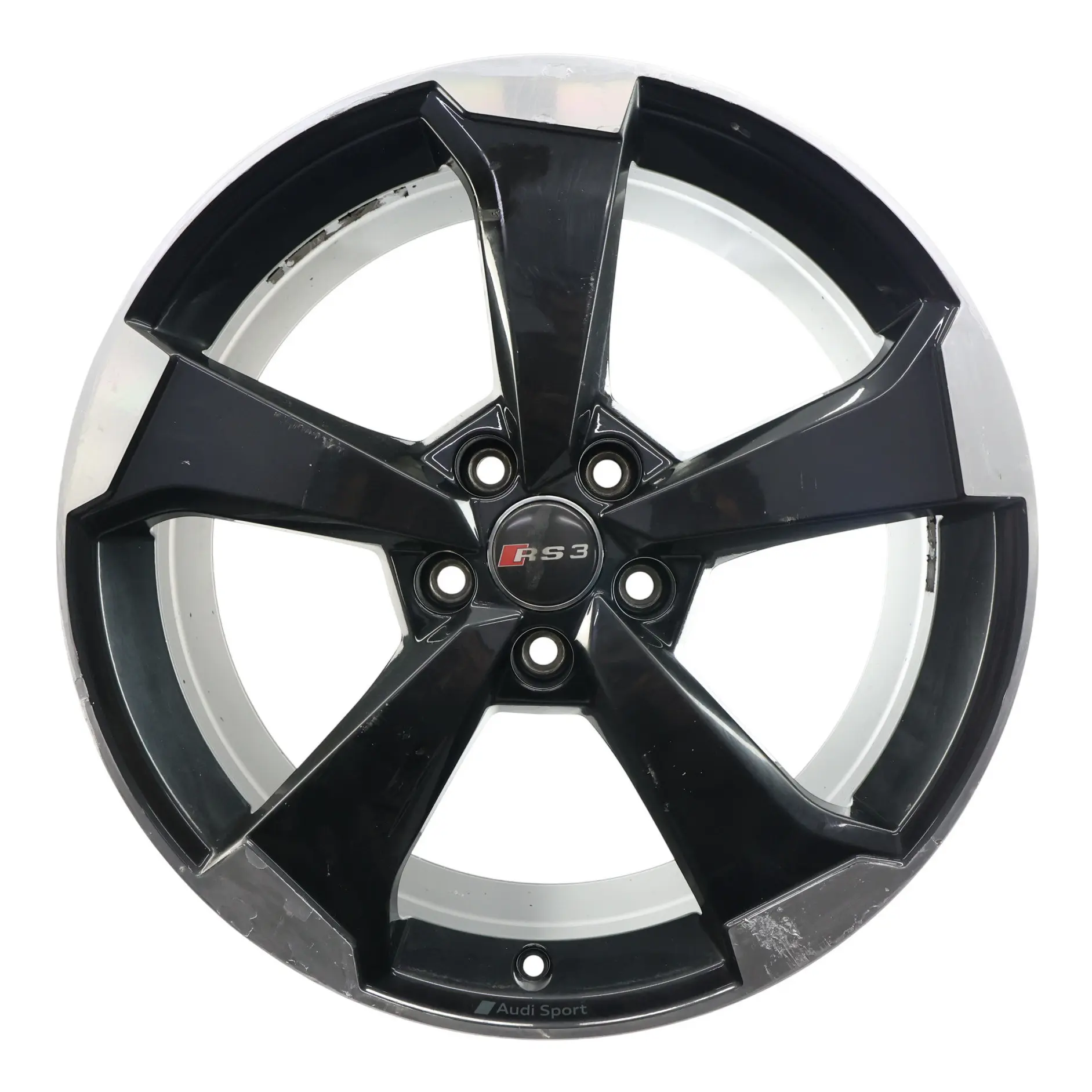 Audi A3 RS3 8V Jante En Alliage Noir Pour 19" 8,0J ET:49 8V0601025FA