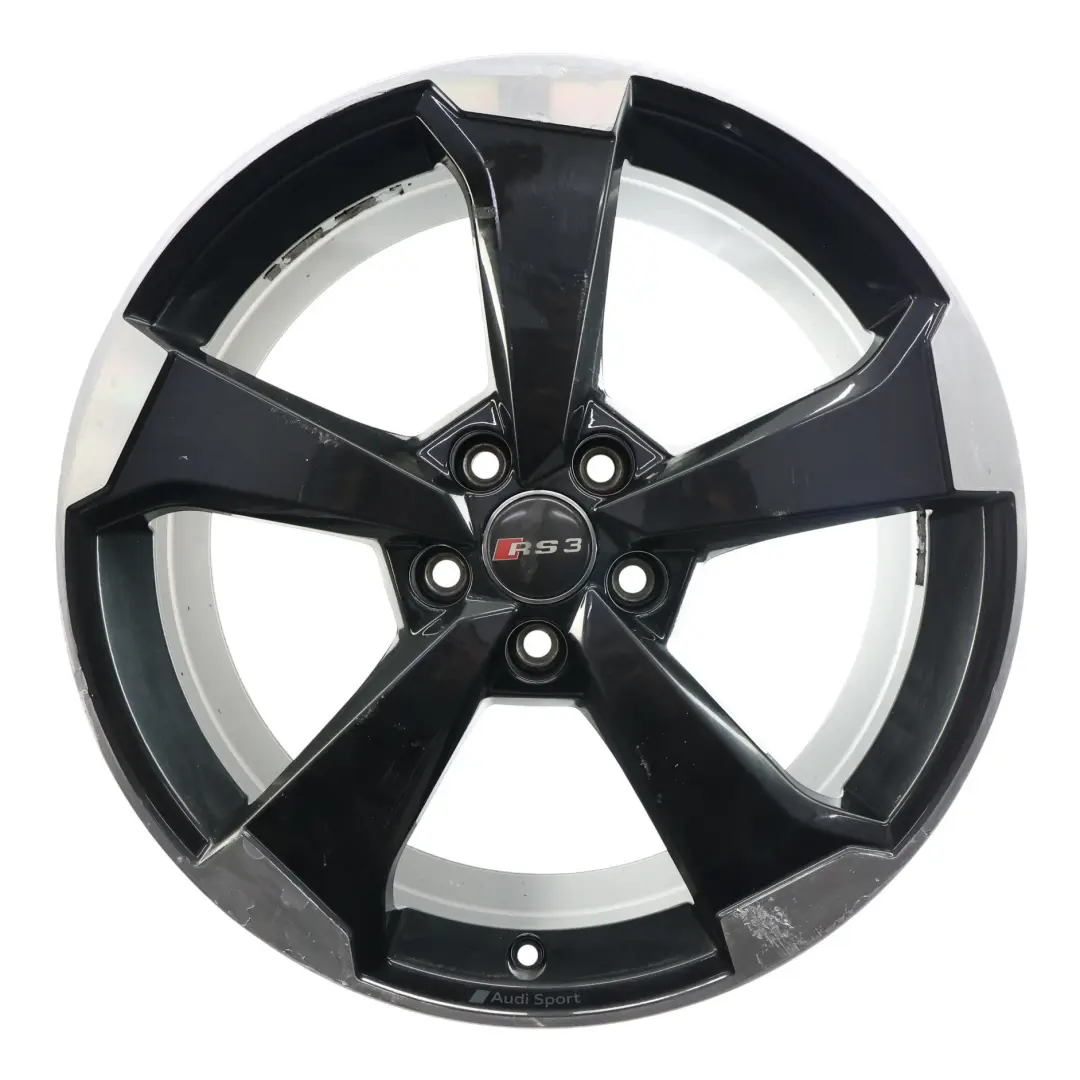 Llanta De Aleación Audi A3 RS3 8V Rotor Negro 19" 8,0J ET:49 para con número de pieza 8V0601025FA Llanta De Aleación Audi A3 RS3 8V Rotor Negro 19" 8,0J ET:49 - SKU 8V0601025FA-1 - Número de pieza 8V0601025FA