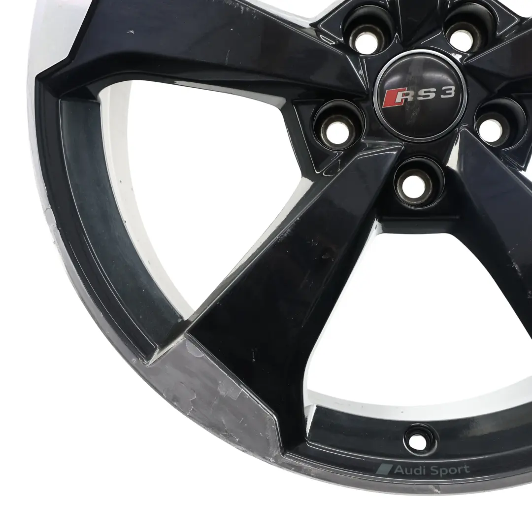 Llanta De Aleación Audi A3 RS3 8V Rotor Negro 19" 8,0J ET:49 para con número de pieza 8V0601025FA Llanta De Aleación Audi A3 RS3 8V Rotor Negro 19" 8,0J ET:49 - SKU 8V0601025FA-1 - Número de pieza 8V0601025FA