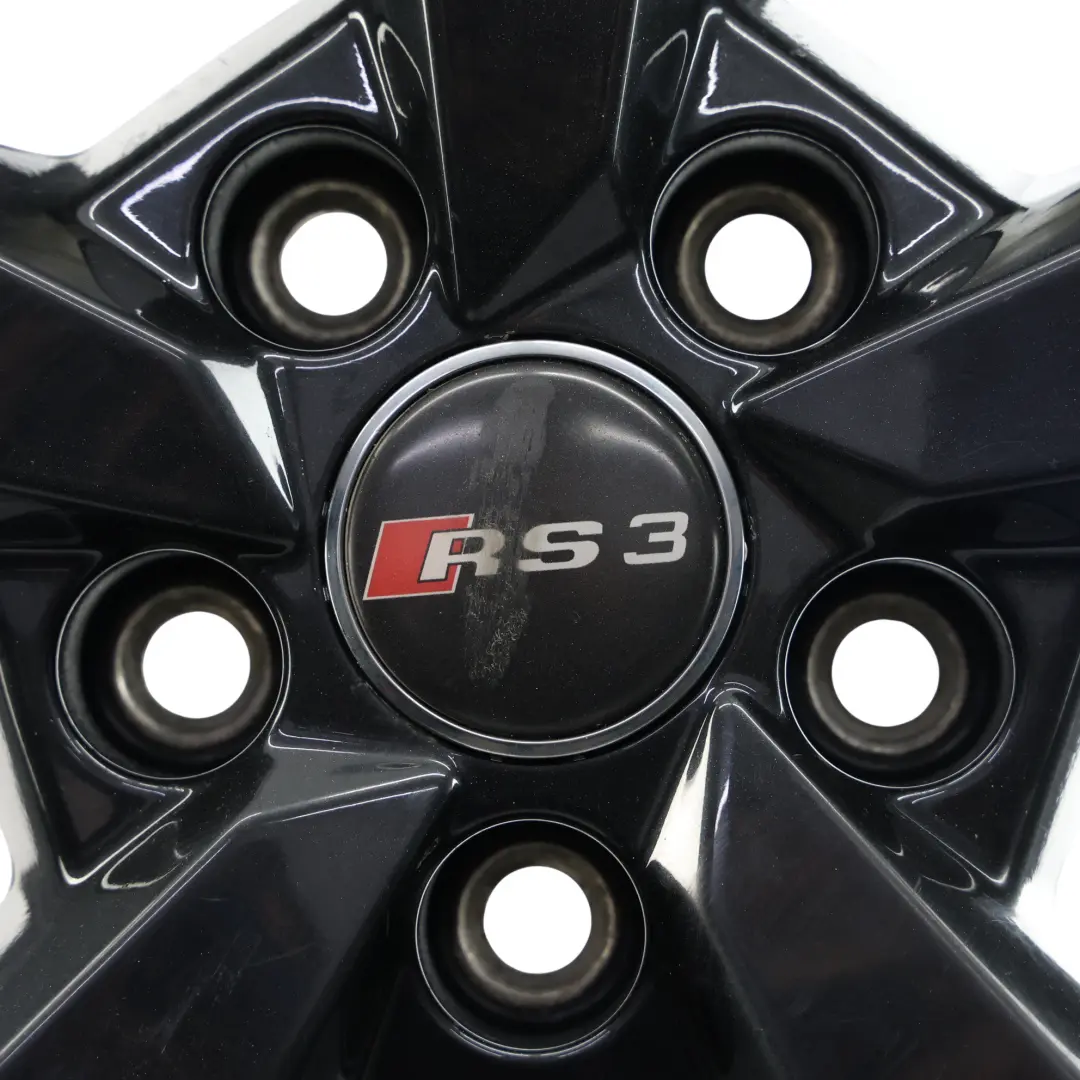 Audi A3 RS3 8V Cerchio In Lega Con Rotore Nero 19" 8,0J ET:49 - SKU 8V0601025FA-1 - Numero di parte 8V0601025FA