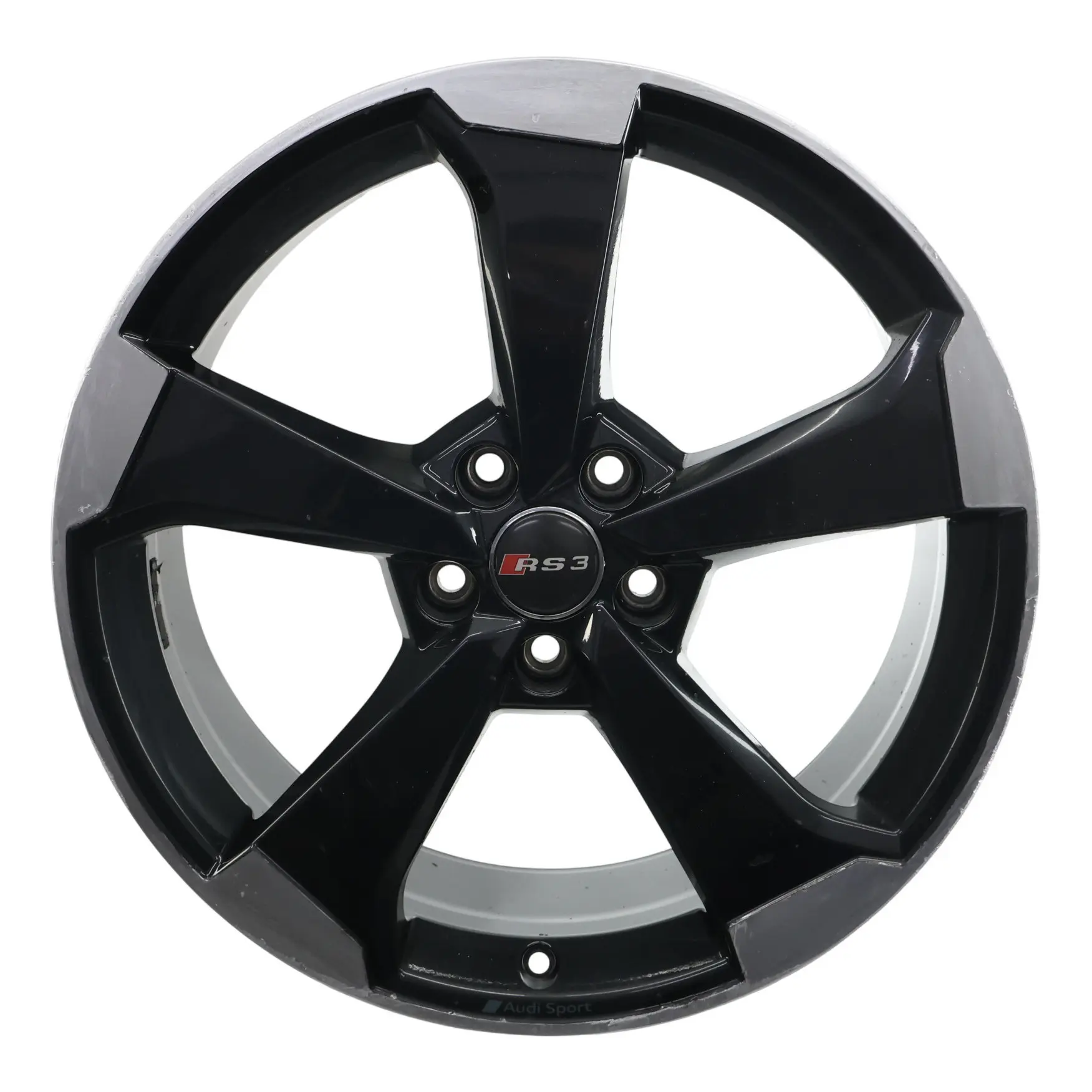 Audi A3 RS3 8V Cerchio In Lega Con Rotore Nero 19" 8,0J ET:49 8V0601025FA