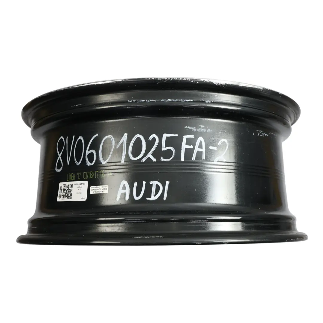 Audi A3 RS3 8V Cerchio In Lega Con Rotore Nero 19" 8,0J ET:49 - SKU 8V0601025FA-2 - Numero di parte 8V0601025FA