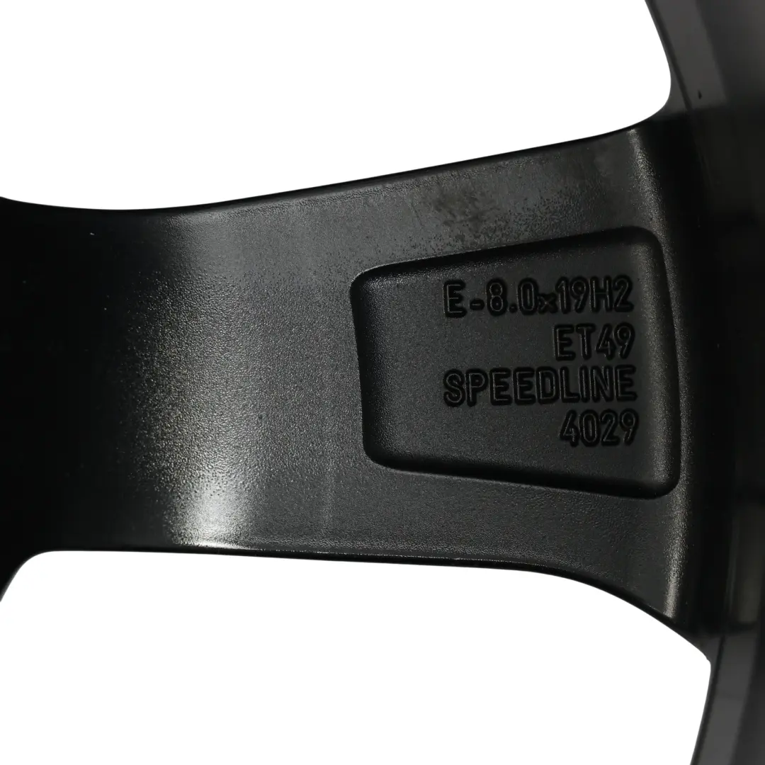  Llanta De Aleación Audi A3 RS3 8V Rotor Negro 19" 8,0J ET:49 - SKU 8V0601025FA-2 - Número de pieza 8V0601025FA