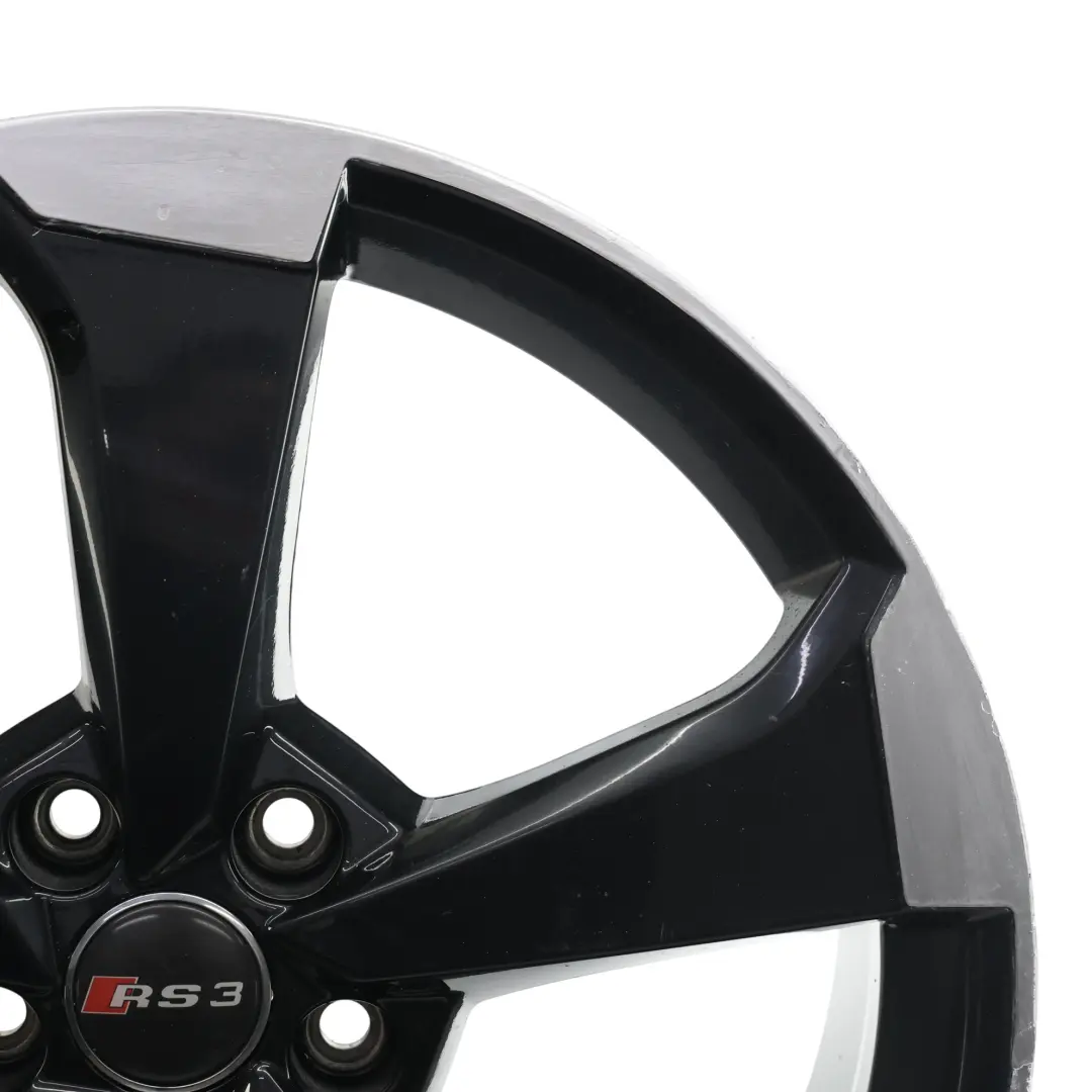 Audi A3 RS3 8V Cerchio In Lega Con Rotore Nero 19" 8,0J ET:49 - SKU 8V0601025FA-2 - Numero di parte 8V0601025FA
