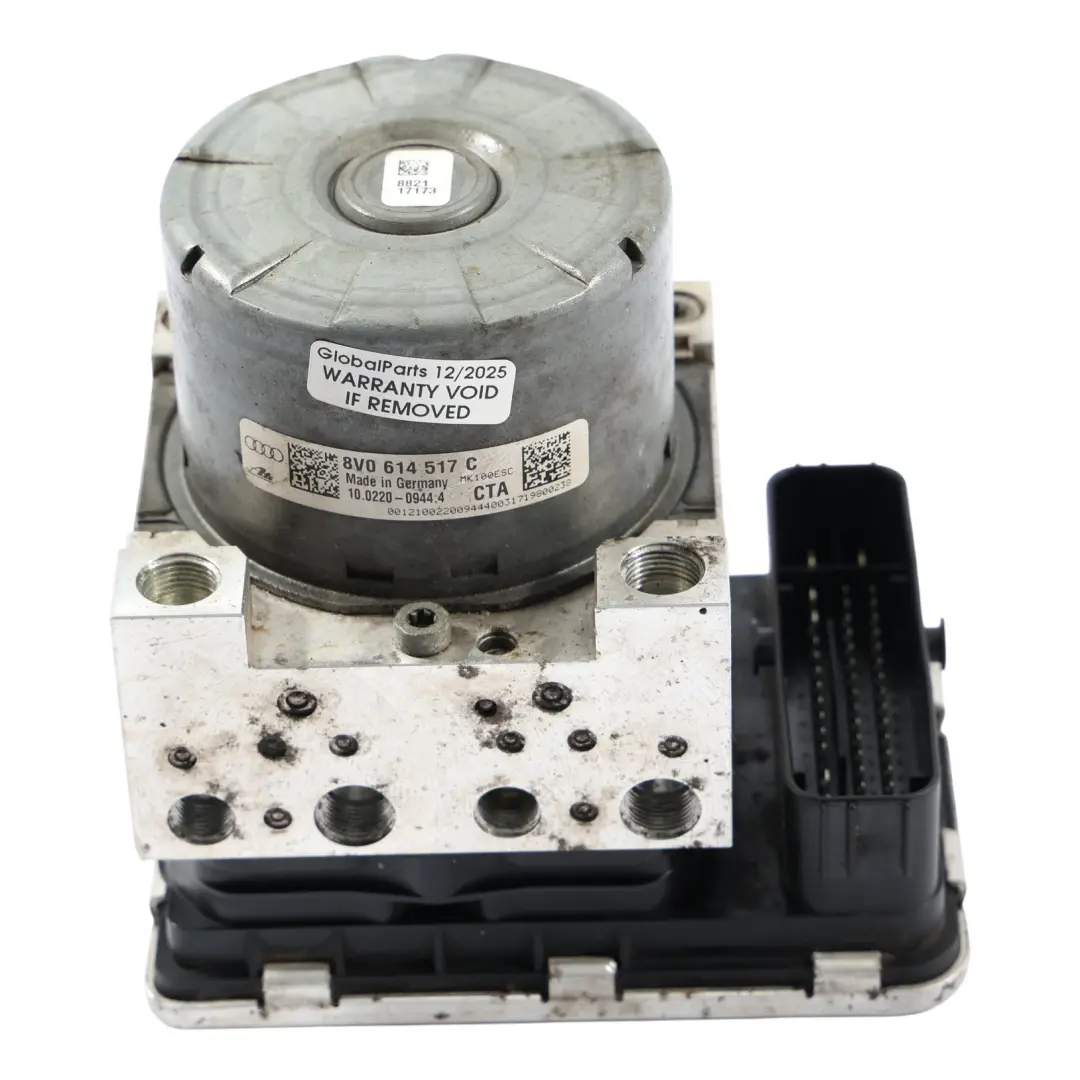 Pompa Hamulcowa ABS Moduł Hydrauliczny do Audi A3 8V o numerze 8V0614517C Audi A3 8V Pompa Hamulcowa ABS Moduł Hydrauliczny - SKU 8V0614517C - Numer Części 8V0614517C