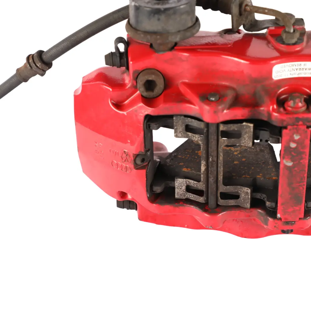 Audi A3 RS3 8V Brake Caliper Red Front Right O/S 370X34MM Brembo - SKU 8V0615108C-1 - Part number 8V0615108C