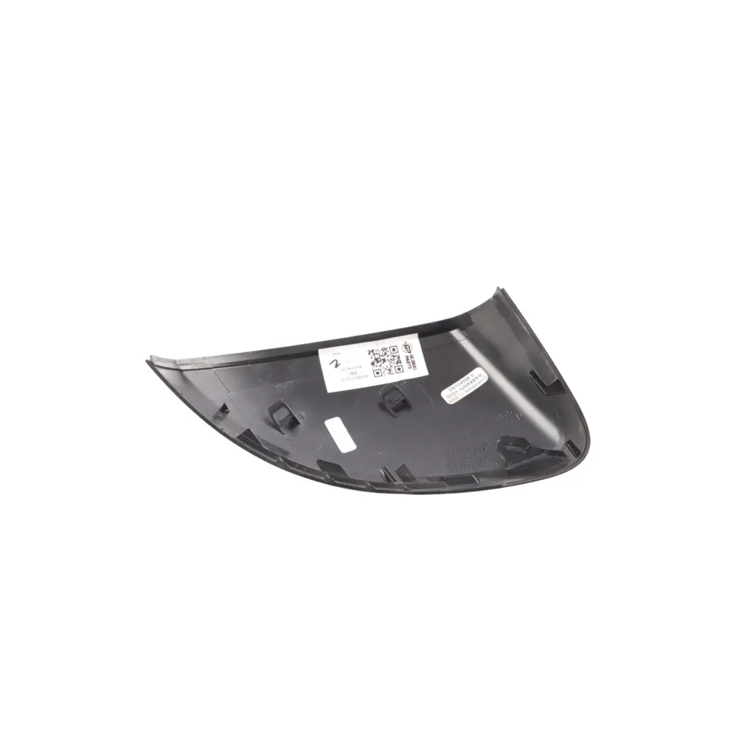 Door Wing Mirror Cover Cap Left N/S Brilliant Black - Y9B to Audi A3 8V with Part number 8V0857527D Audi A3 8V Door Wing Mirror Cover Cap Left N/S Brilliant Black - Y9B - SKU 8V0857527D-BBL - Part number 8V0857527D
