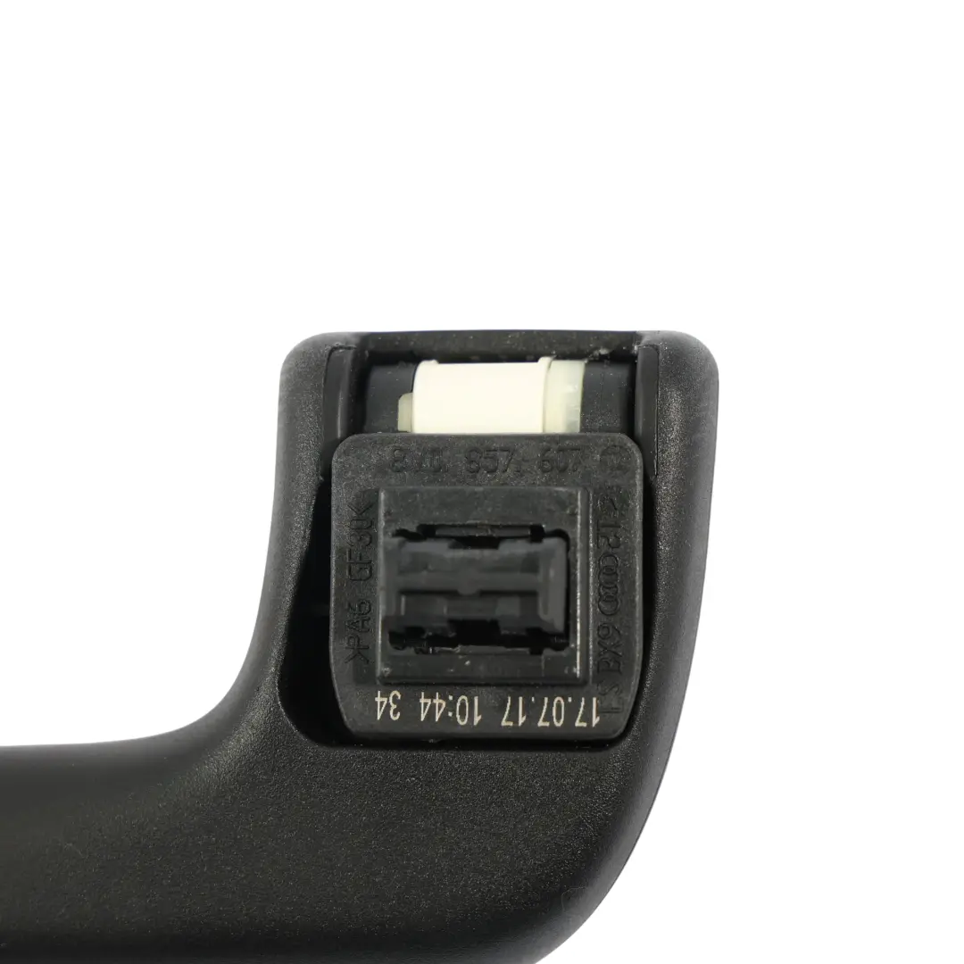 Asidero Techo Delantero Izquierdo Derecho Negro para Audi A3 8V con número de pieza 8V0857607 Audi A3 8V Asidero Techo Delantero Izquierdo Derecho Negro - SKU 8V0857607-2 - Número de pieza 8V0857607