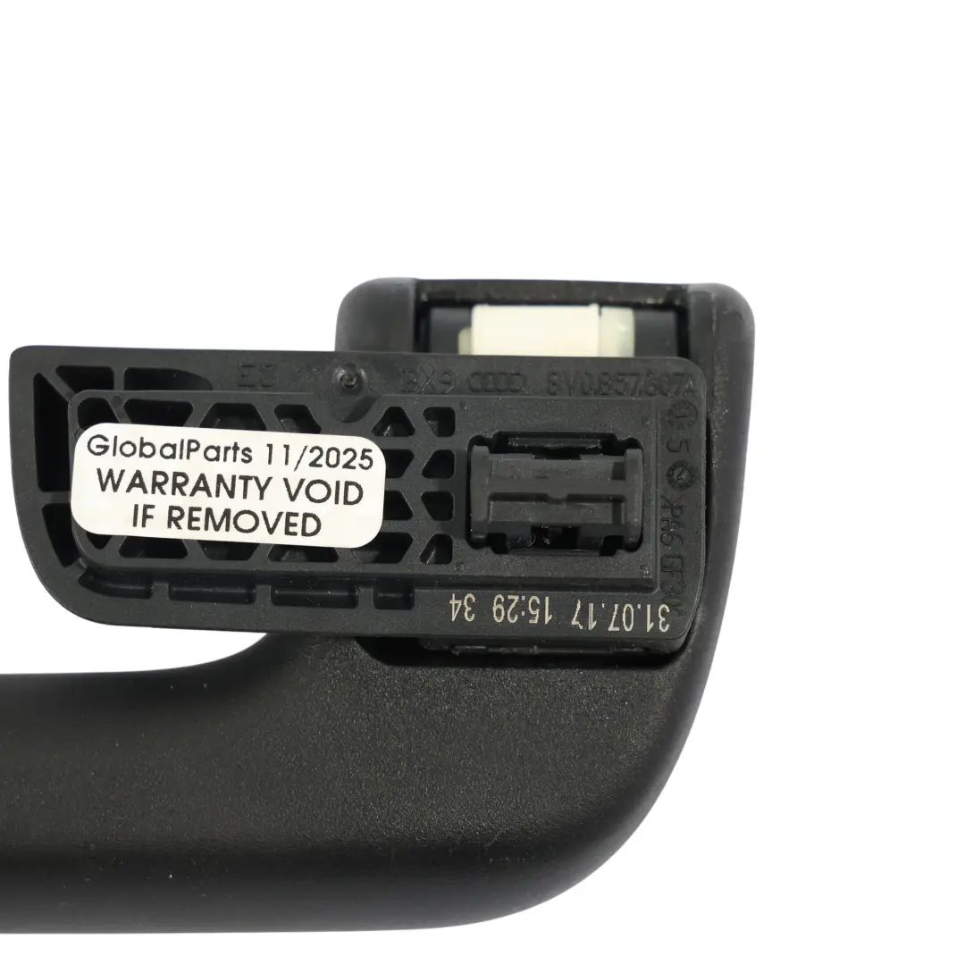 Audi A3 8V Dachhaltegriff Dachhimmel Vorne Links Rechts Schwarz - SKU 8V0857607-2 - Teilenummer 8V0857607