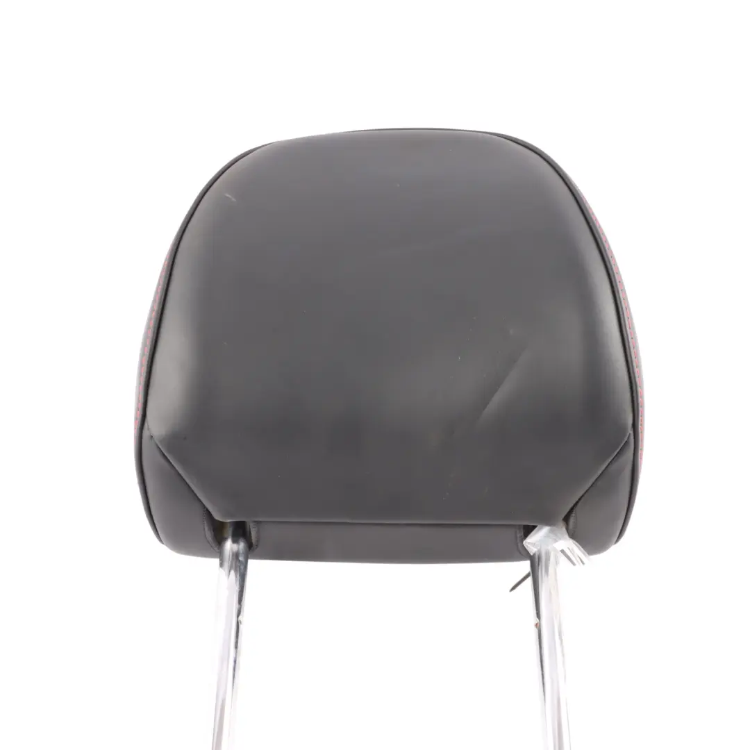 Front Seat Headrest Left Right N/O/S Leather Black Red Stitching to Audi RS3 8V with Part number 8V0881901BB Audi RS3 8V Front Seat Headrest Left Right N/O/S Leather Black Red Stitching - SKU 8V0881901BB - Part number 8V0881901BB
