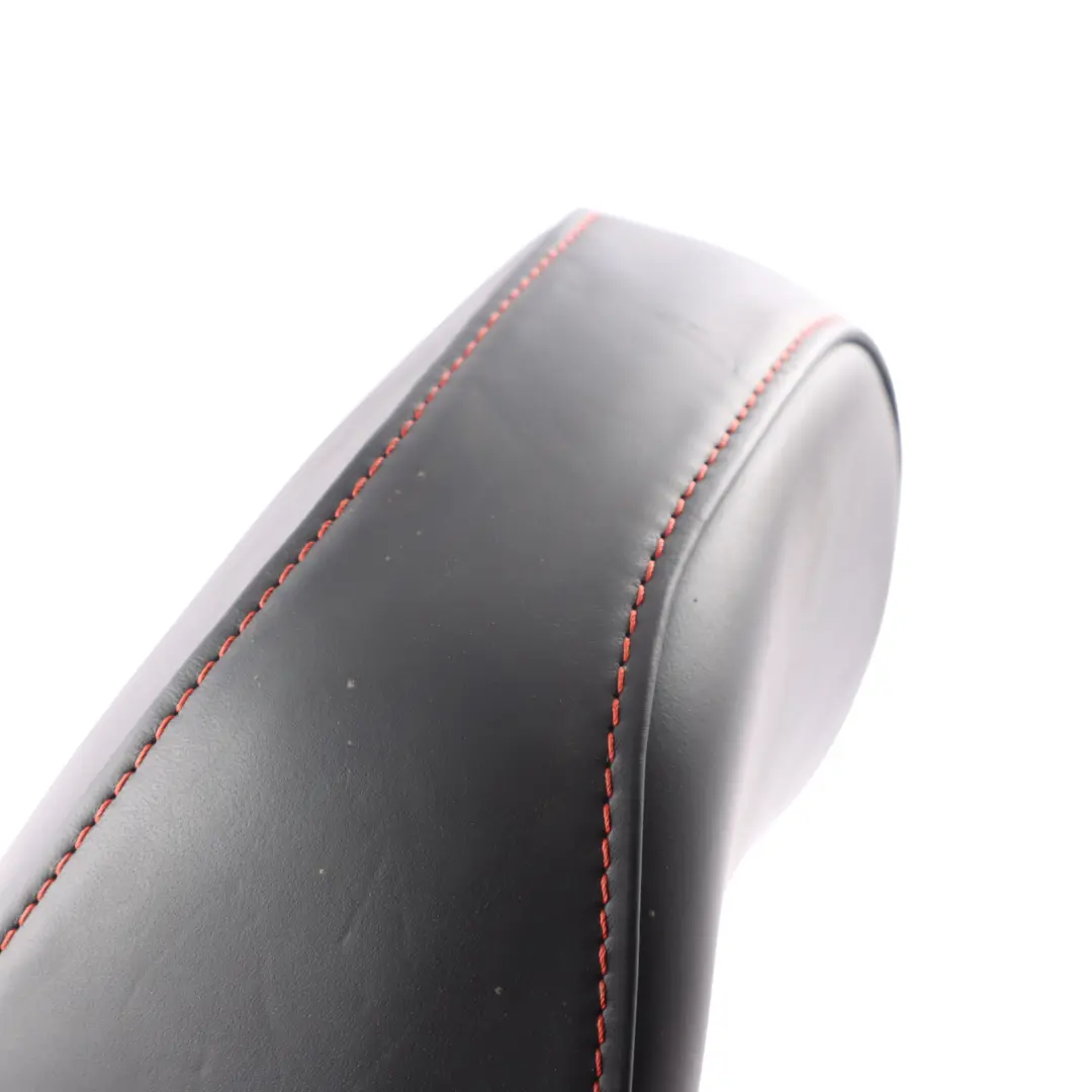 Front Seat Headrest Left Right N/O/S Leather Black Red Stitching to Audi RS3 8V with Part number 8V0881901BB Audi RS3 8V Front Seat Headrest Left Right N/O/S Leather Black Red Stitching - SKU 8V0881901BB - Part number 8V0881901BB