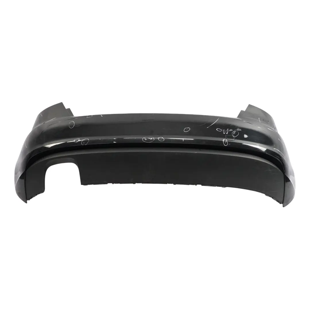 Audi A3 8V Rear Bumper Trim Panel Covering Brilliant Black Metallic - Y9B - SKU 8V3807067-BBL - Part number 8V3807067