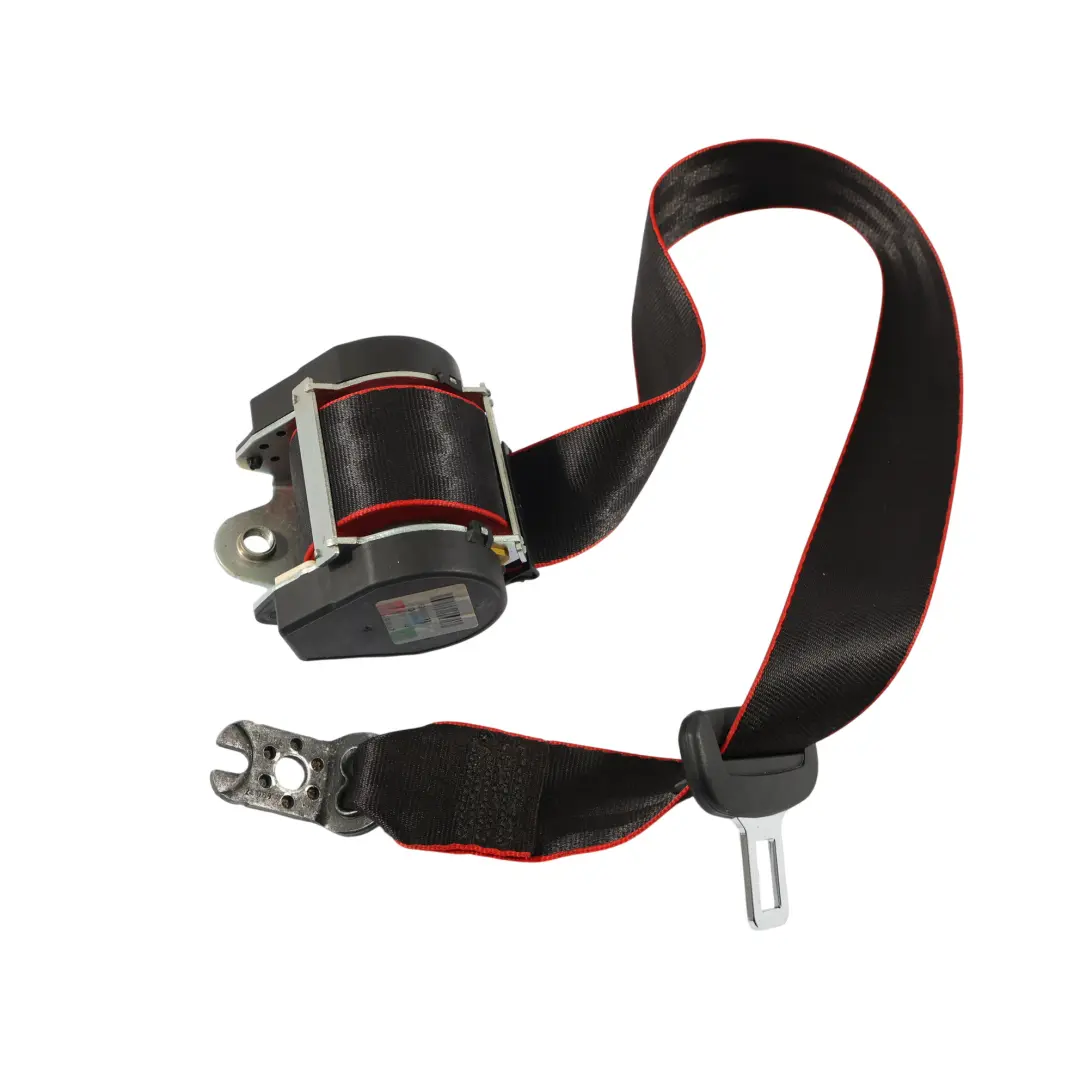 Audi RS3 8V Sportback Seat Belt Rear Right Left N/O/S Black/Red - SKU 8V3857805-1 - Part number 8V3857805