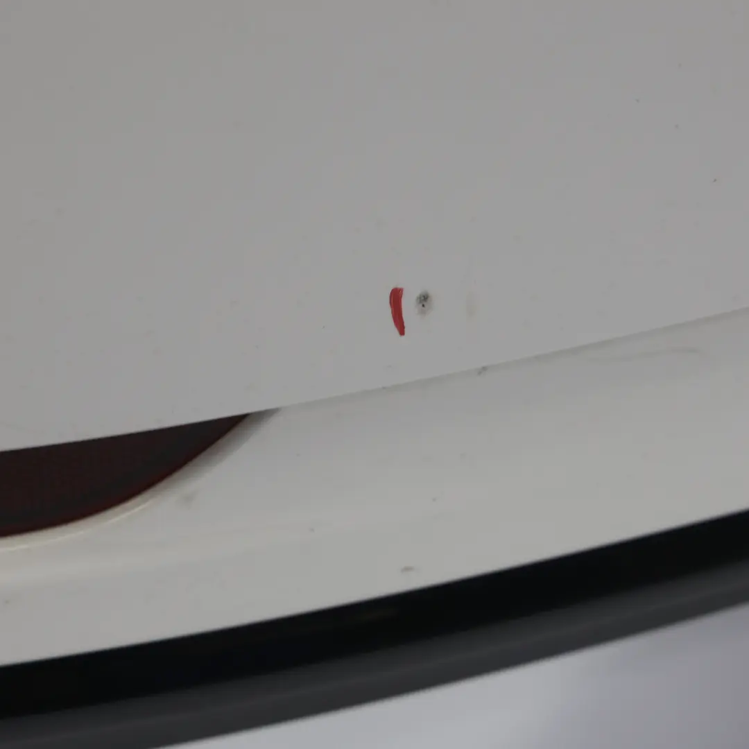 Bumper Trim Panel Covering Ibis White - Y9C to Audi S3 8V Rear with Part number 8V4807067P Audi S3 8V Rear Bumper Trim Panel Covering Ibis White - Y9C - SKU 8V4807067P-IWH - Part number 8V4807067P