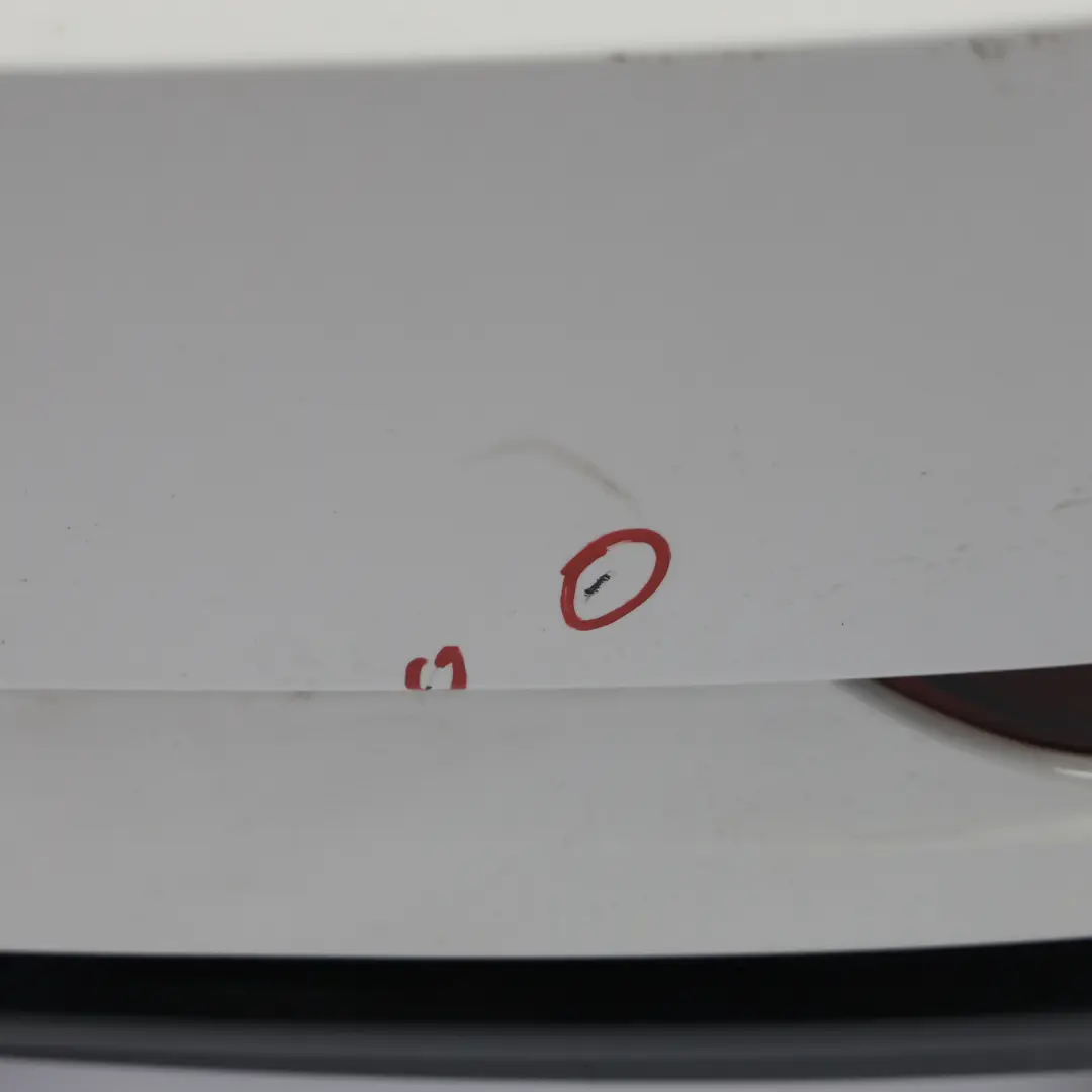 Audi S3 8V Rear Bumper Trim Panel Covering Ibis White - Y9C - SKU 8V4807067P-IWH - Part number 8V4807067P