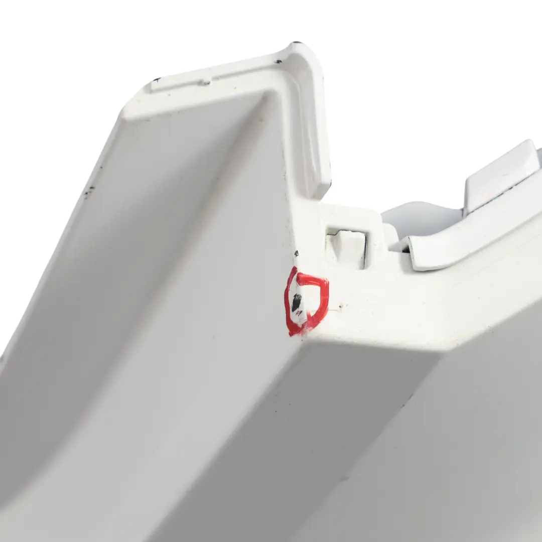 Audi S3 8V Rear Bumper Trim Panel Covering Ibis White - Y9C - SKU 8V4807067P-IWH - Part number 8V4807067P