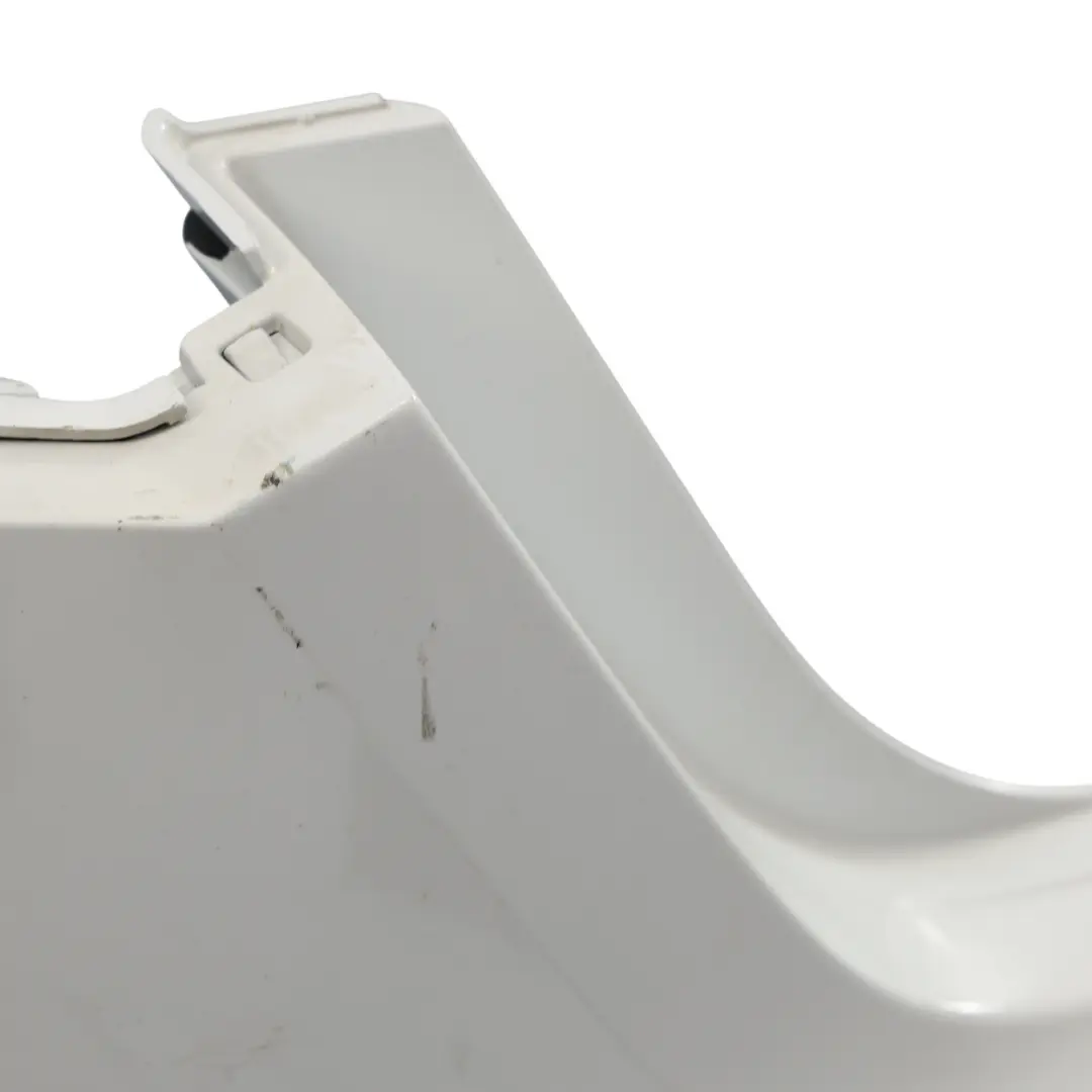 Bumper Trim Panel Covering Ibis White - Y9C to Audi S3 8V Rear with Part number 8V4807067P Audi S3 8V Rear Bumper Trim Panel Covering Ibis White - Y9C - SKU 8V4807067P-IWH - Part number 8V4807067P