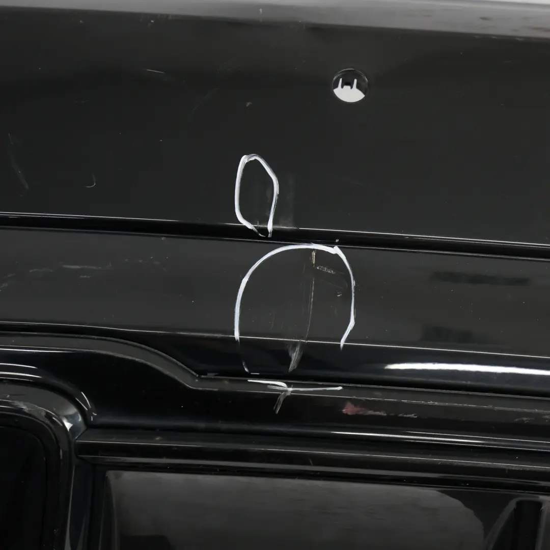 Audi S3 8V Rear Bumper Trim Panel Covering Mythical Black Metallic - Y9T - SKU 8V4807067P-MYB1 - Part number 8V4807067P