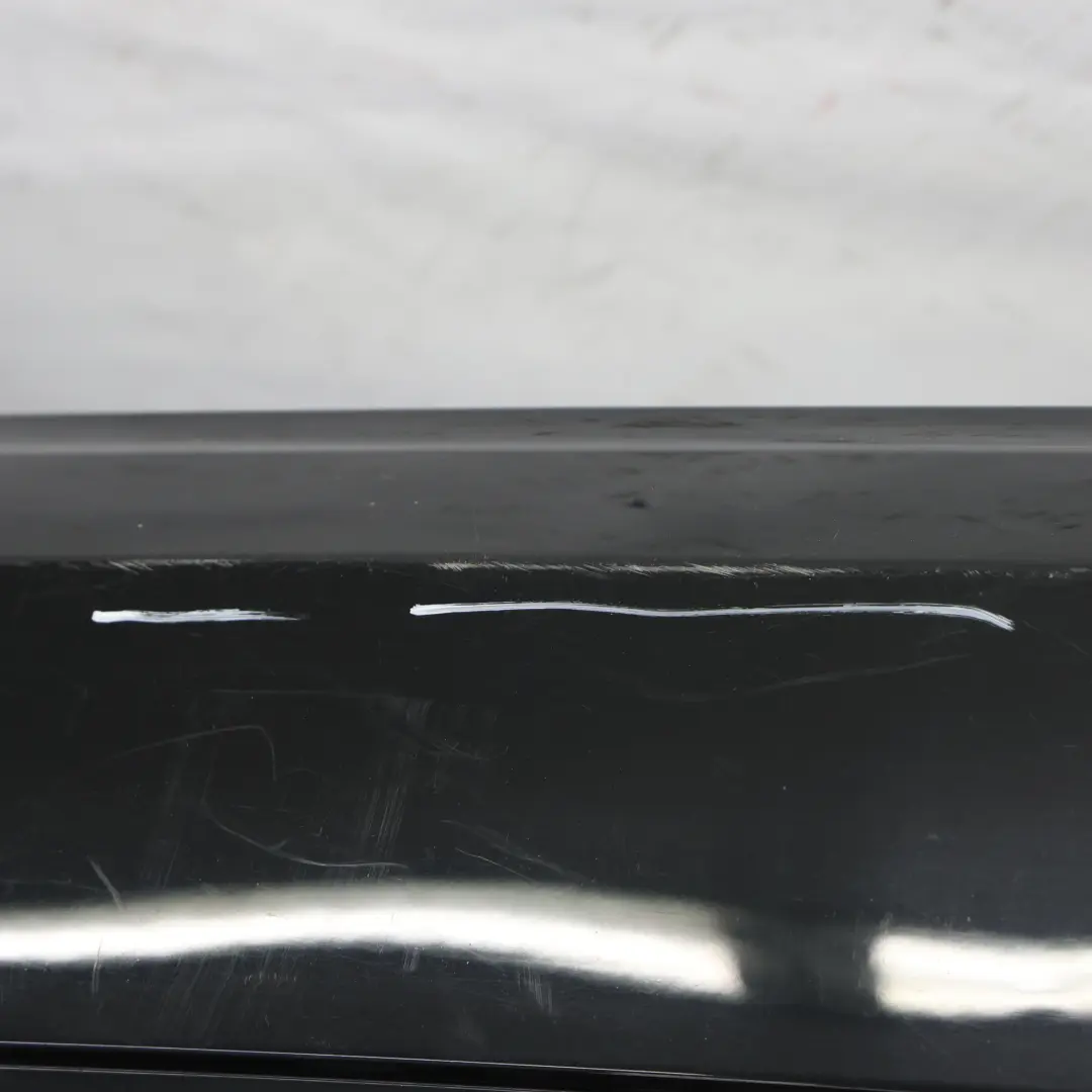 Bumper Trim Panel Covering Mythical Black Metallic - Y9T to Audi S3 8V Rear with Part number 8V4807067P Audi S3 8V Rear Bumper Trim Panel Covering Mythical Black Metallic - Y9T - SKU 8V4807067P-MYB1 - Part number 8V4807067P