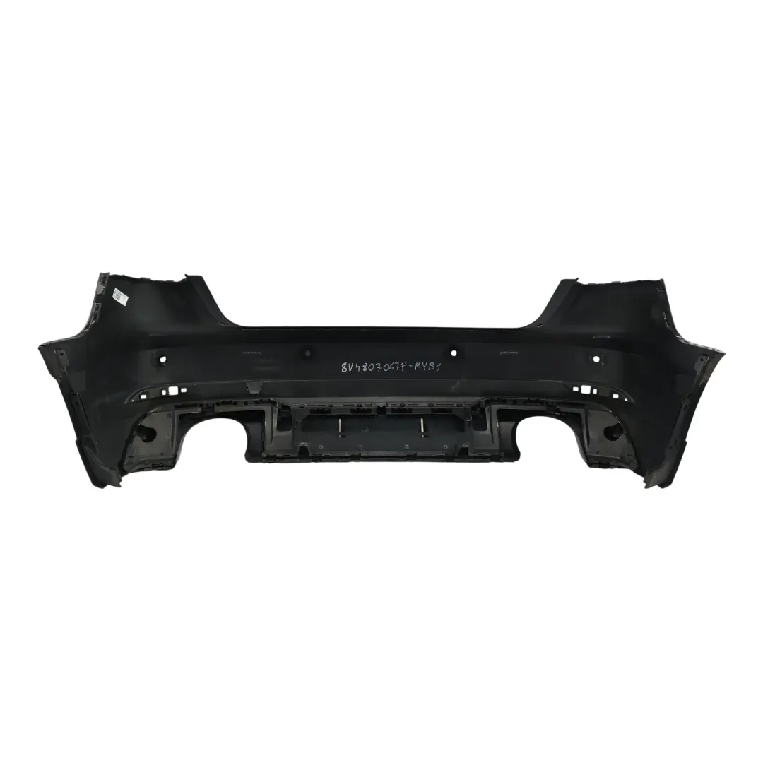 Zderzak Tylny Mythical Black Czarny Metalik - Y9T do Audi S3 8V o numerze 8V4807067P Audi S3 8V Zderzak Tylny Mythical Black Czarny Metalik - Y9T - SKU 8V4807067P-MYB1 - Numer Części 8V4807067P
