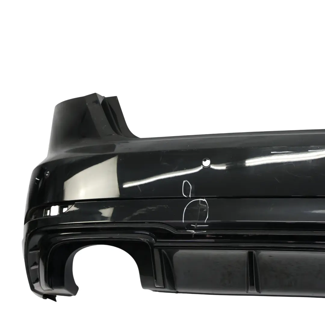 Zderzak Tylny Mythical Black Czarny Metalik - Y9T do Audi S3 8V o numerze 8V4807067P Audi S3 8V Zderzak Tylny Mythical Black Czarny Metalik - Y9T - SKU 8V4807067P-MYB1 - Numer Części 8V4807067P