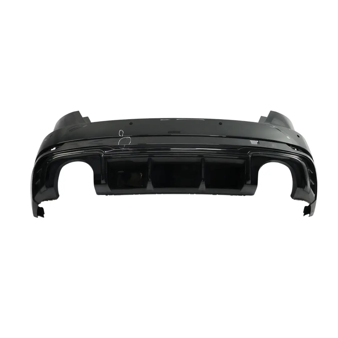 Audi S3 8V Rear Bumper Trim Panel Covering Mythical Black Metallic - Y9T - SKU 8V4807067P-MYB1 - Part number 8V4807067P