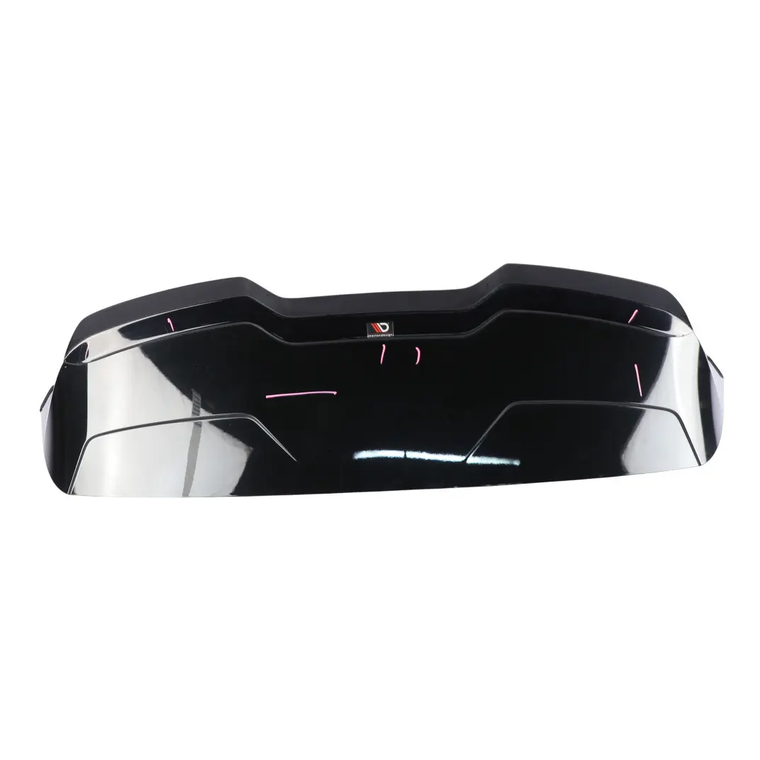 Spoiler Boot Lid Trim Panel Maxton Mythical Black - Y9T to Audi RS3 8V Rear with Part number 8V4827933D Audi RS3 8V Rear Spoiler Boot Lid Trim Panel Maxton Mythical Black - Y9T - SKU 8V4827933D-1 - Part number 8V4827933D