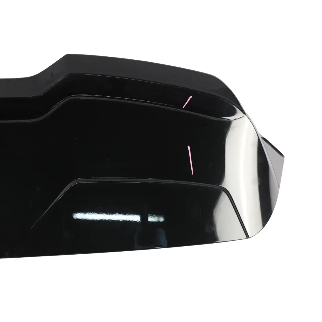 Audi RS3 8V Rear Spoiler Boot Lid Trim Panel Maxton Mythical Black - Y9T - SKU 8V4827933D-1 - Part number 8V4827933D