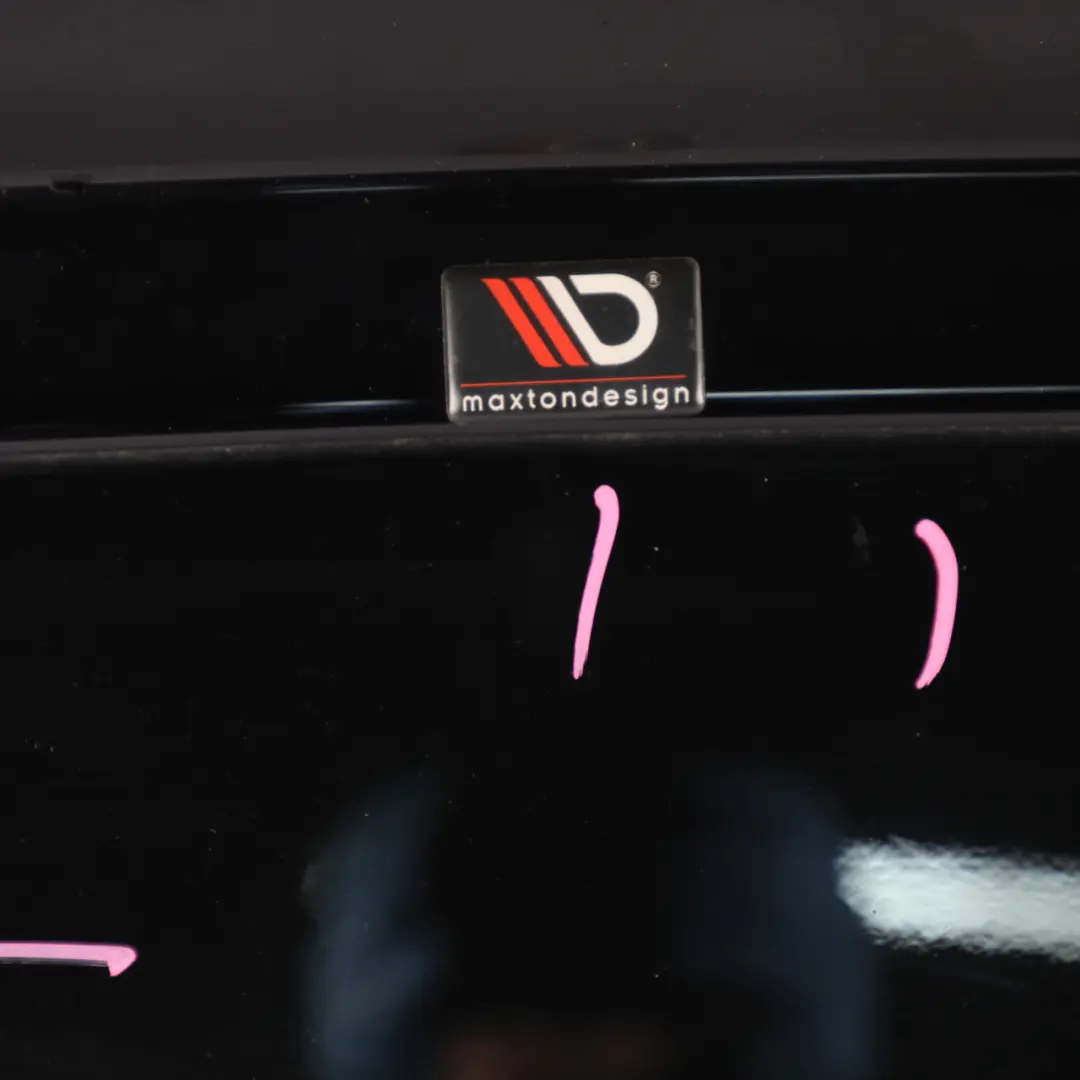 Audi RS3 8V Rear Spoiler Boot Lid Trim Panel Maxton Mythical Black - Y9T - SKU 8V4827933D-1 - Part number 8V4827933D