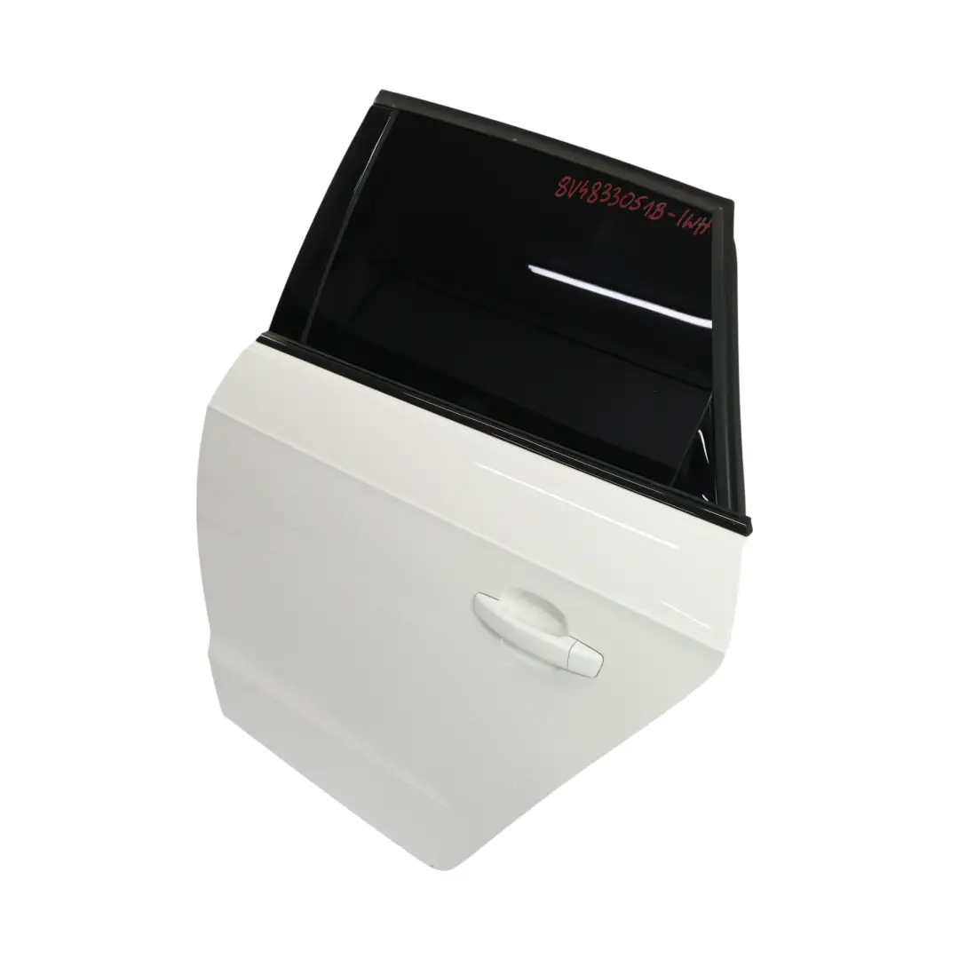 Audi A3 8V Sportback Posteriore Sinistra Porta Bianco Ibis White - Y9C - SKU 8V4833051B-IWH - Numero di parte 8V4833051B