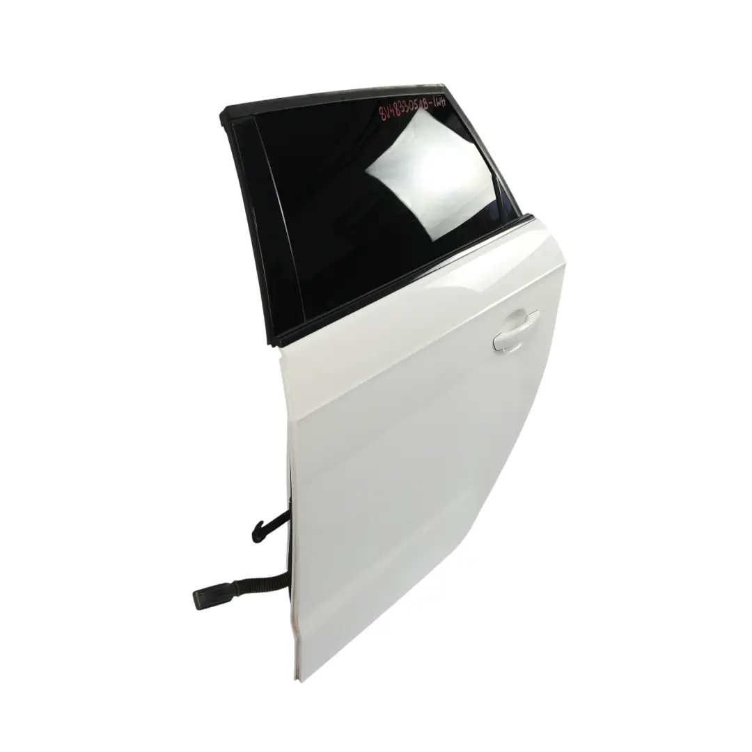 Audi A3 8V Sportback Hinten Links Tür Ibis White Weiß - Y9C - SKU 8V4833051B-IWH - Teilenummer 8V4833051B