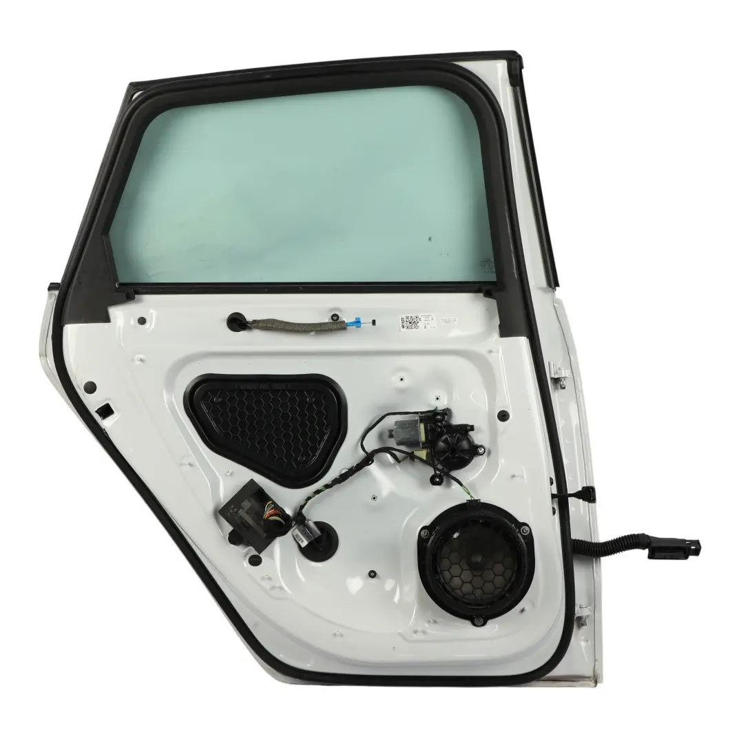 Audi A3 8V Sportback Rear Left N/S Door Glacier White Pearl - S9R - SKU 8V4833051B-MGW - Part number 8V4833051B