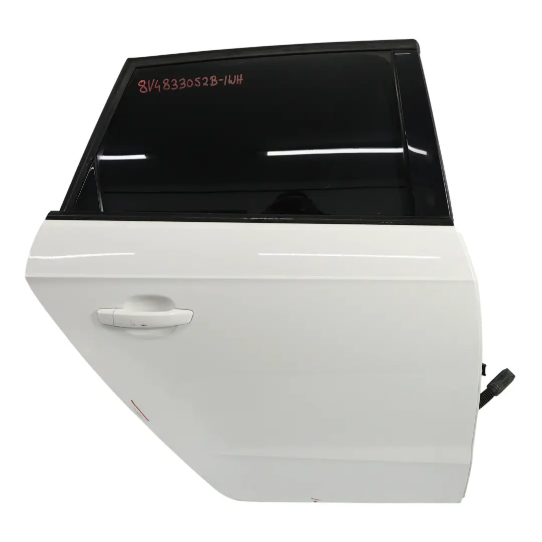 Audi A3 8V Sportback Porta Posteriore Destra Ibis White Bianco - Y9C - SKU 8V4833052B-IWH - Numero di parte 8V4833052B