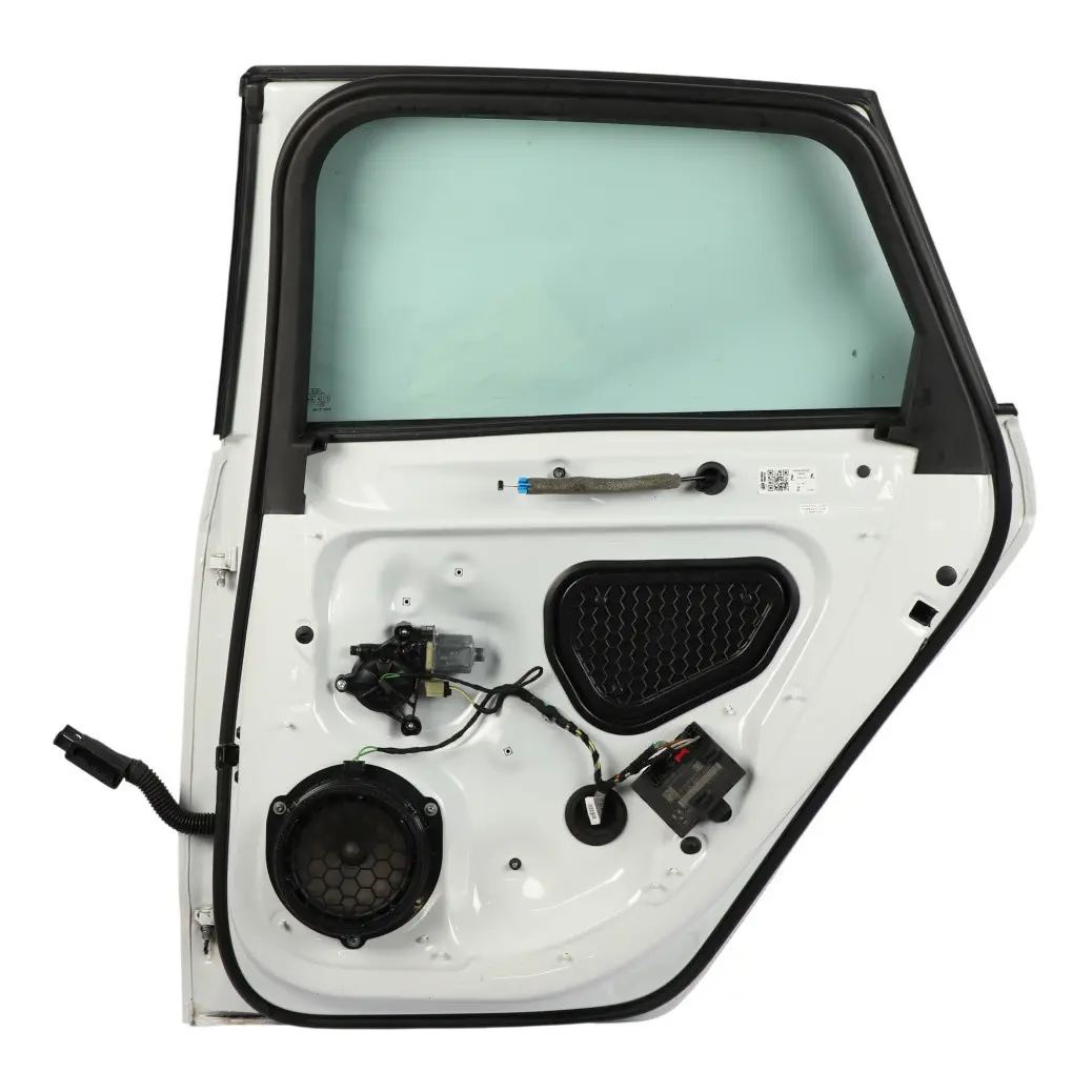 Audi A3 8V Sportback Door Rear Right O/S Glacier White Pearl - S9R - SKU 8V4833052B-MGW - Part number 8V4833052B