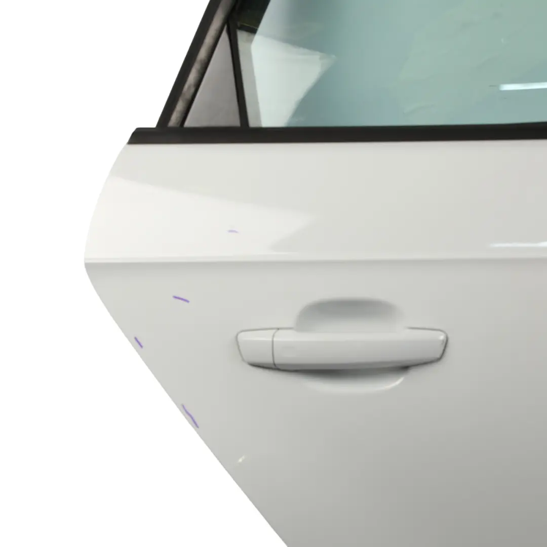 Audi A3 8V Sportback Door Rear Right O/S Glacier White Pearl - S9R - SKU 8V4833052B-MGW - Part number 8V4833052B