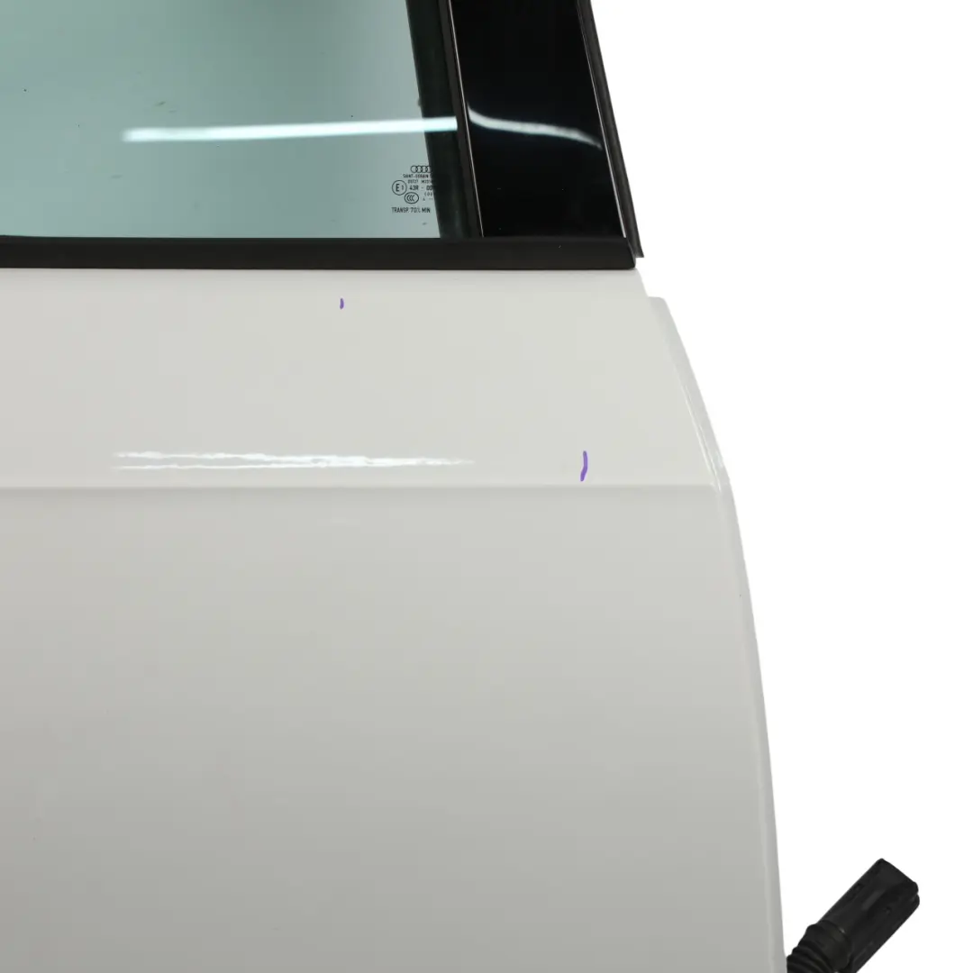 Audi A3 8V Sportback Door Rear Right O/S Glacier White Pearl - S9R - SKU 8V4833052B-MGW - Part number 8V4833052B