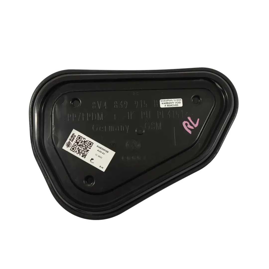 Sportback 5Dr Hintere Tür Innere Abdeckung Panel Links für Audi A3 8V mit Teilenummer 8V4839915B Audi A3 8V Sportback 5Dr Hintere Tür Innere Abdeckung Panel Links - SKU 8V4839915B - Teilenummer 8V4839915B