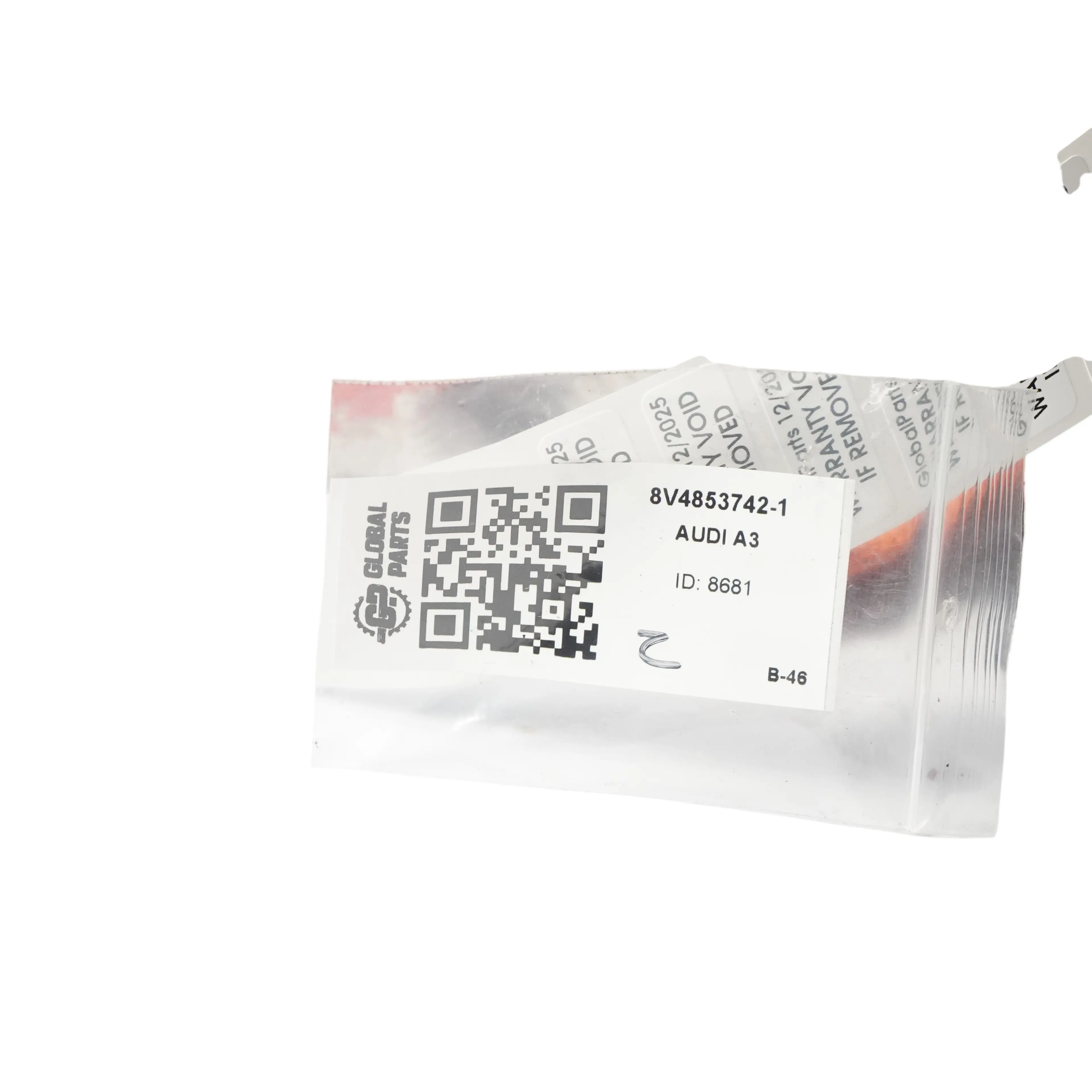 Audi A3 8V Emblemat Tylnej Klapy Pokrywy Bagażnika Czarna 8V4853742