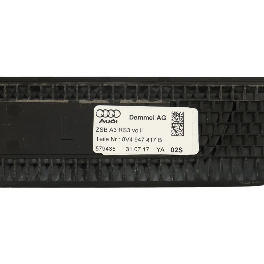 Audi RS3 8V Vorder Tür Beleuchtete Schweller Leiste Trim Links - SKU 8V4947417B - Teilenummer 8V4947417B