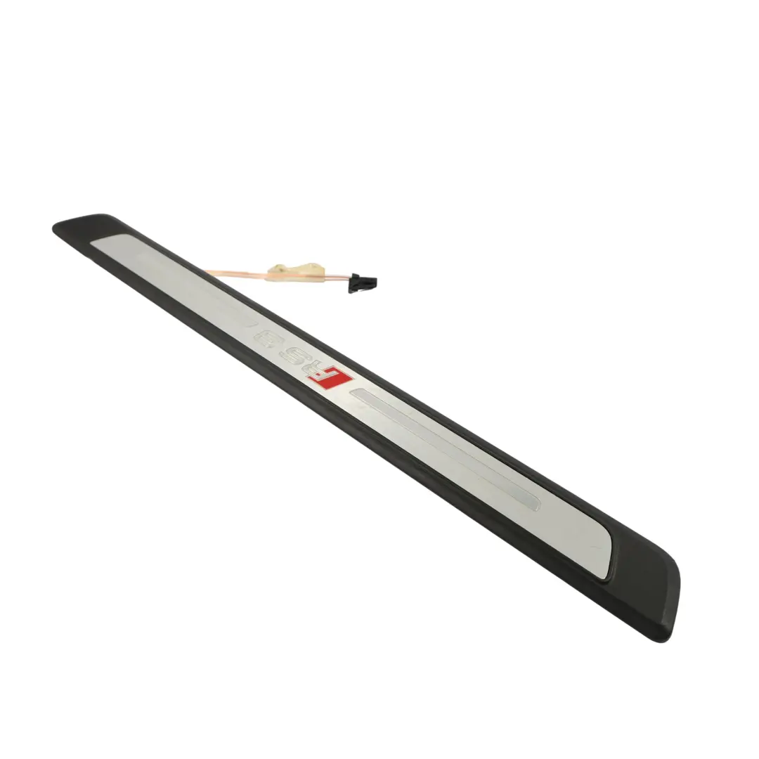 Audi RS3 8V Front Door Illuminated Sill Strip Plate Trim Left N/S - SKU 8V4947417B - Part number 8V4947417B