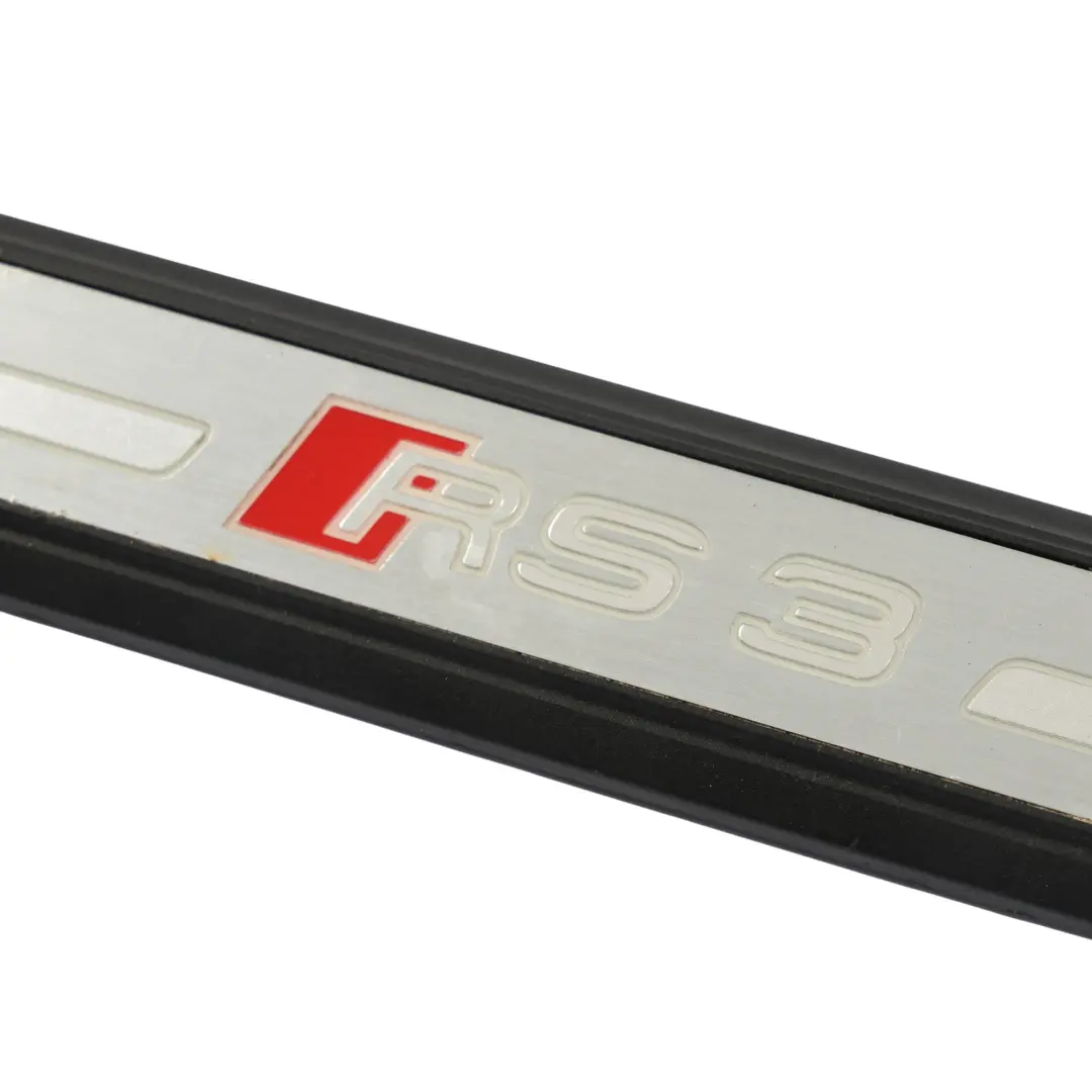 Front Door Illuminated Sill Strip Plate Trim Right O/S to Audi RS3 8V with Part number 8V4947418B Audi RS3 8V Front Door Illuminated Sill Strip Plate Trim Right O/S - SKU 8V4947418B - Part number 8V4947418B