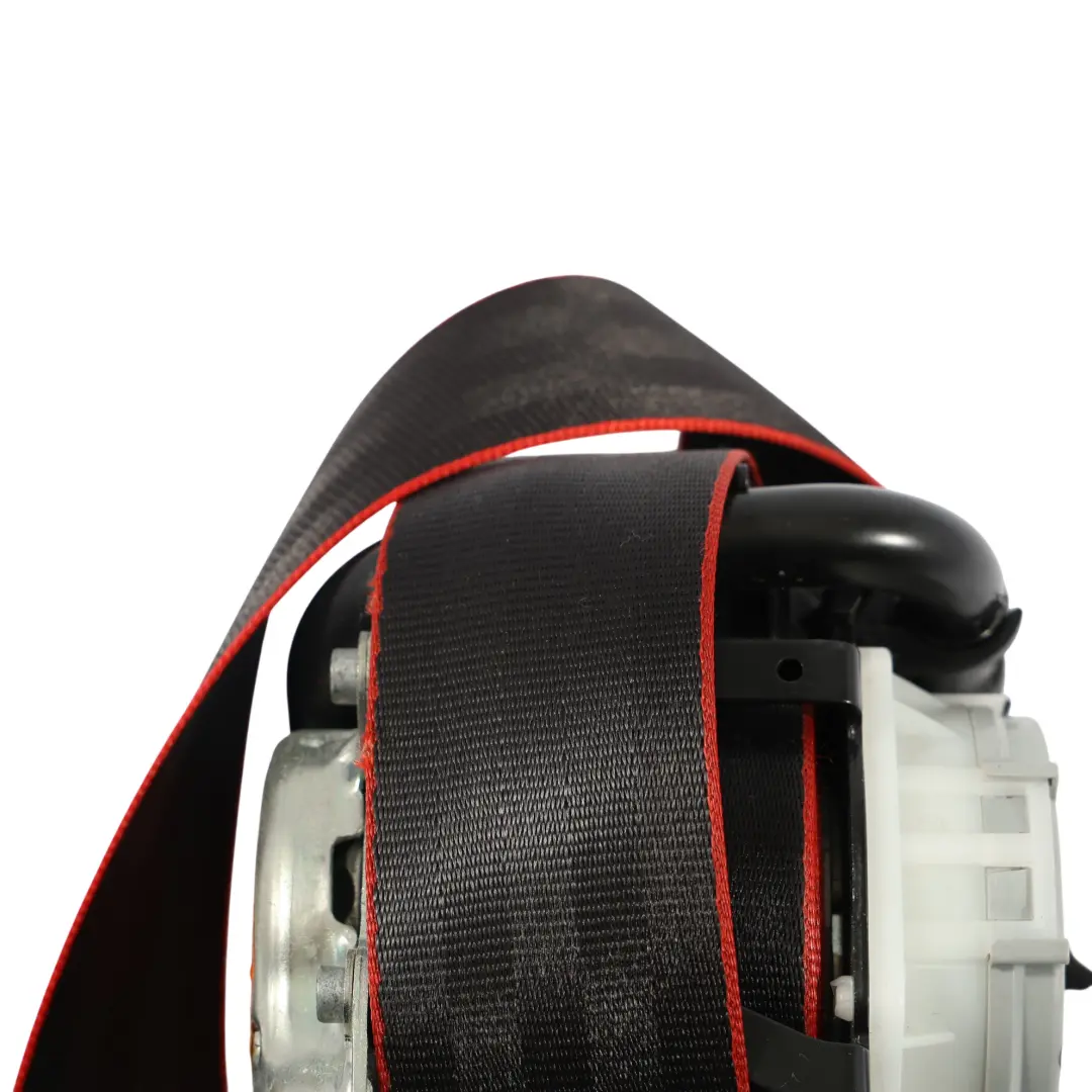 Audi RS3 8V Seat Belt Upper Front Right O/S Black/Red - SKU 8V5857706E-1 - Part number 8V5857706E