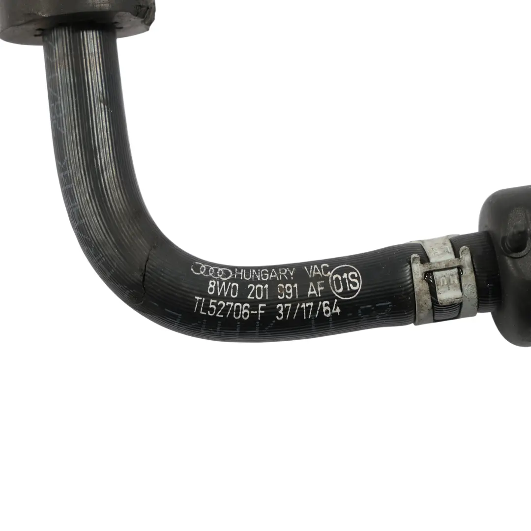 Audi RS4 B9 RS5 F5 Tubo Sfiato Serbatoio Carburante Carbone Attivo - SKU 8W0201991AF - Numero di parte 8W0201991AF